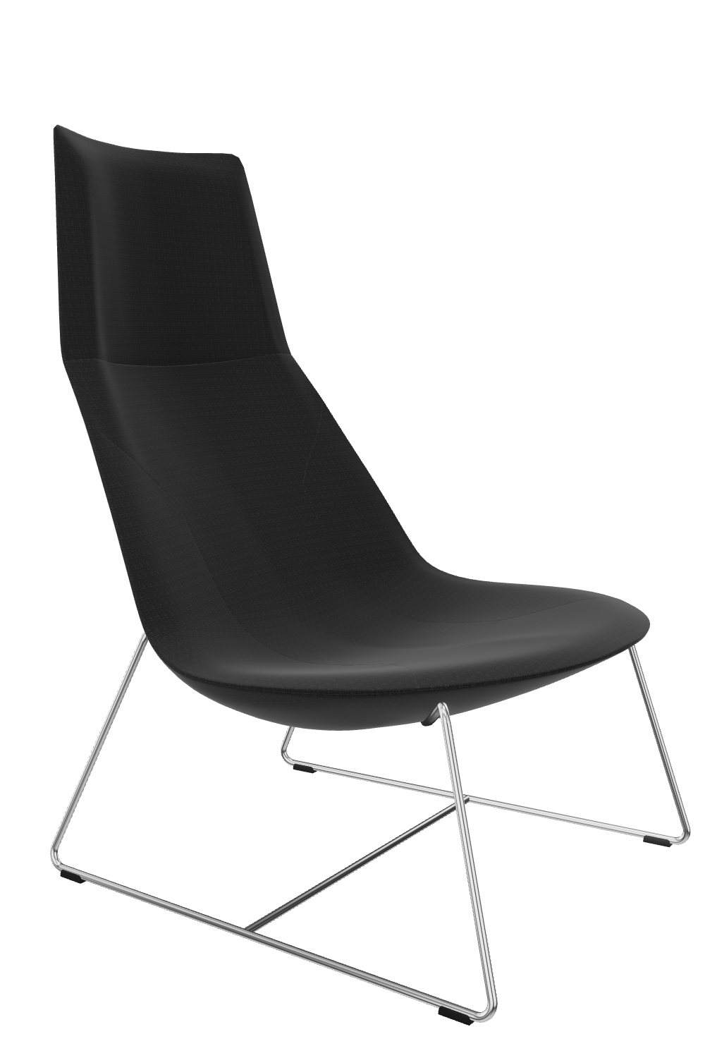 Loungesessel-HIP-K-high-schwarz-chrom-bmsofort-1 Loungesessel Hip