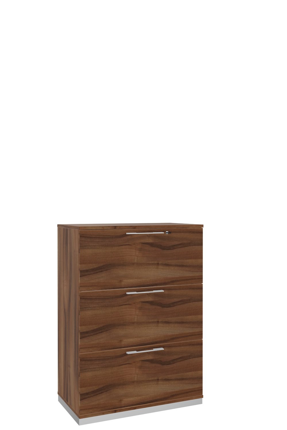 Hängeregisterschrank-Oviedo-3HR-Nussbaum-bmsofort-1 Oviedo Hängeregisterschrank