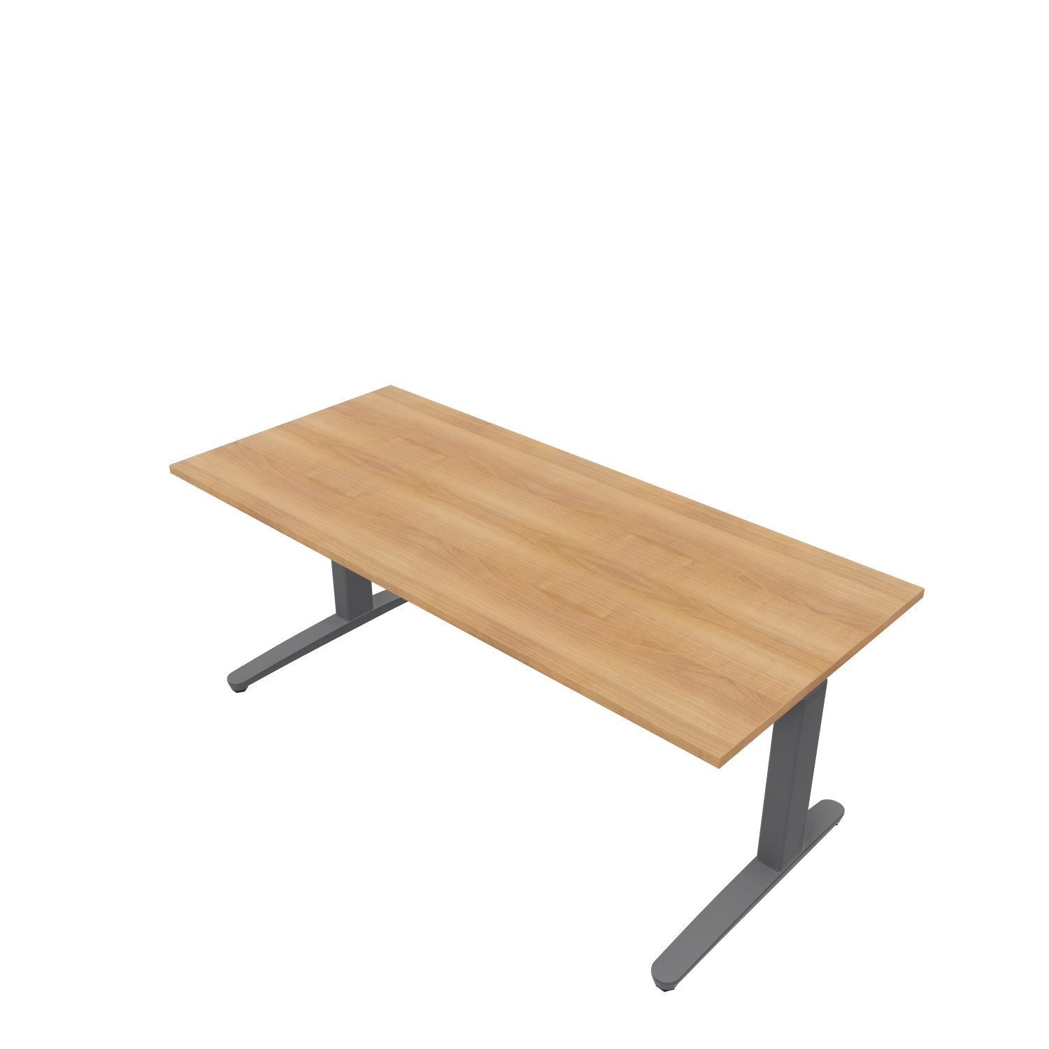 Schreibtisch-Monza-Lift-180-80-Cherry-graphit-graphit-bmsofort-1 Monza C Schreibtische