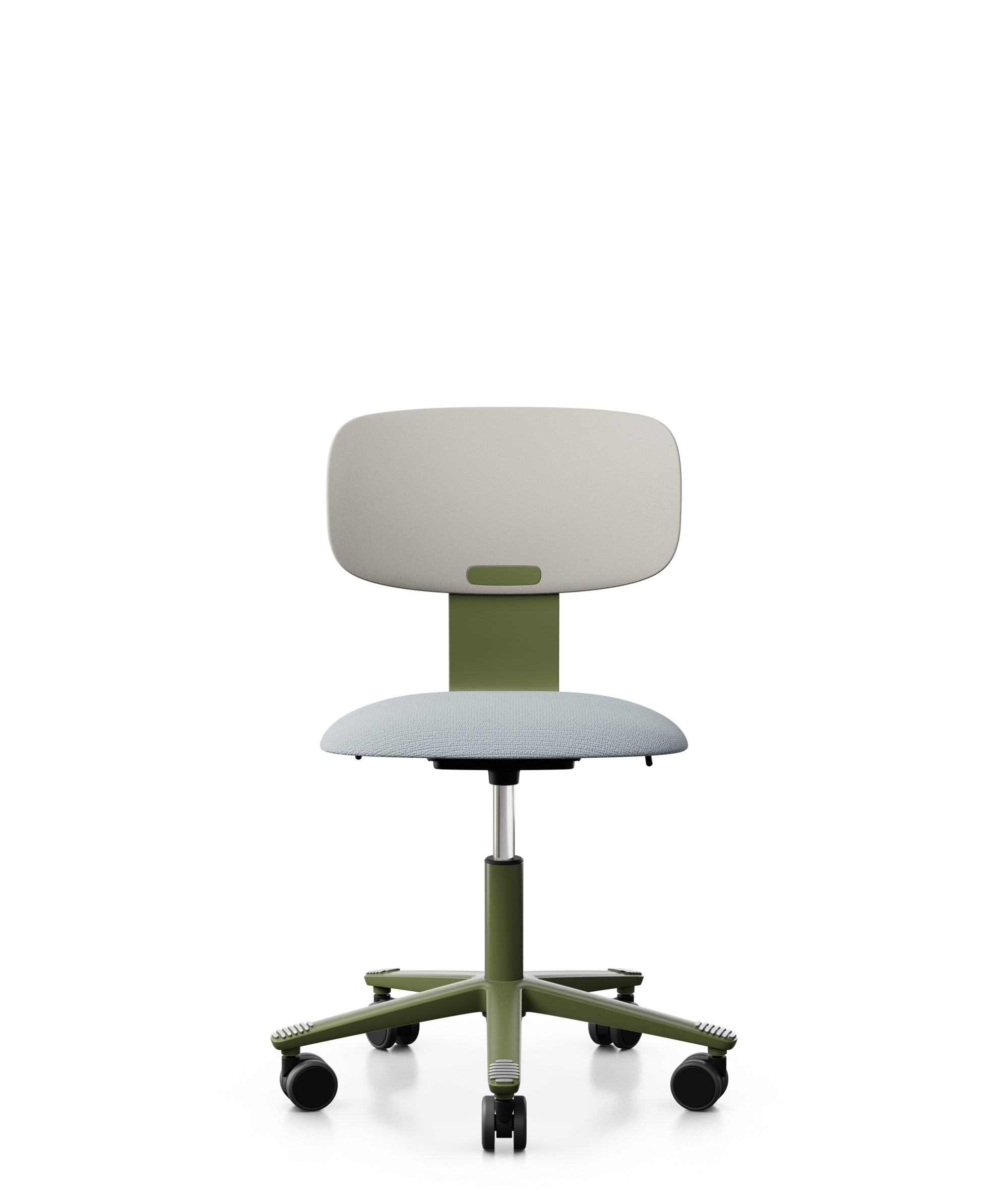 Arbeitsstuhl-Tion-Sitz-gepolstert-hellgrau-moss-hellgrau-bmsofort-1 Homeofficestuhl Tion Sitz gepolstert