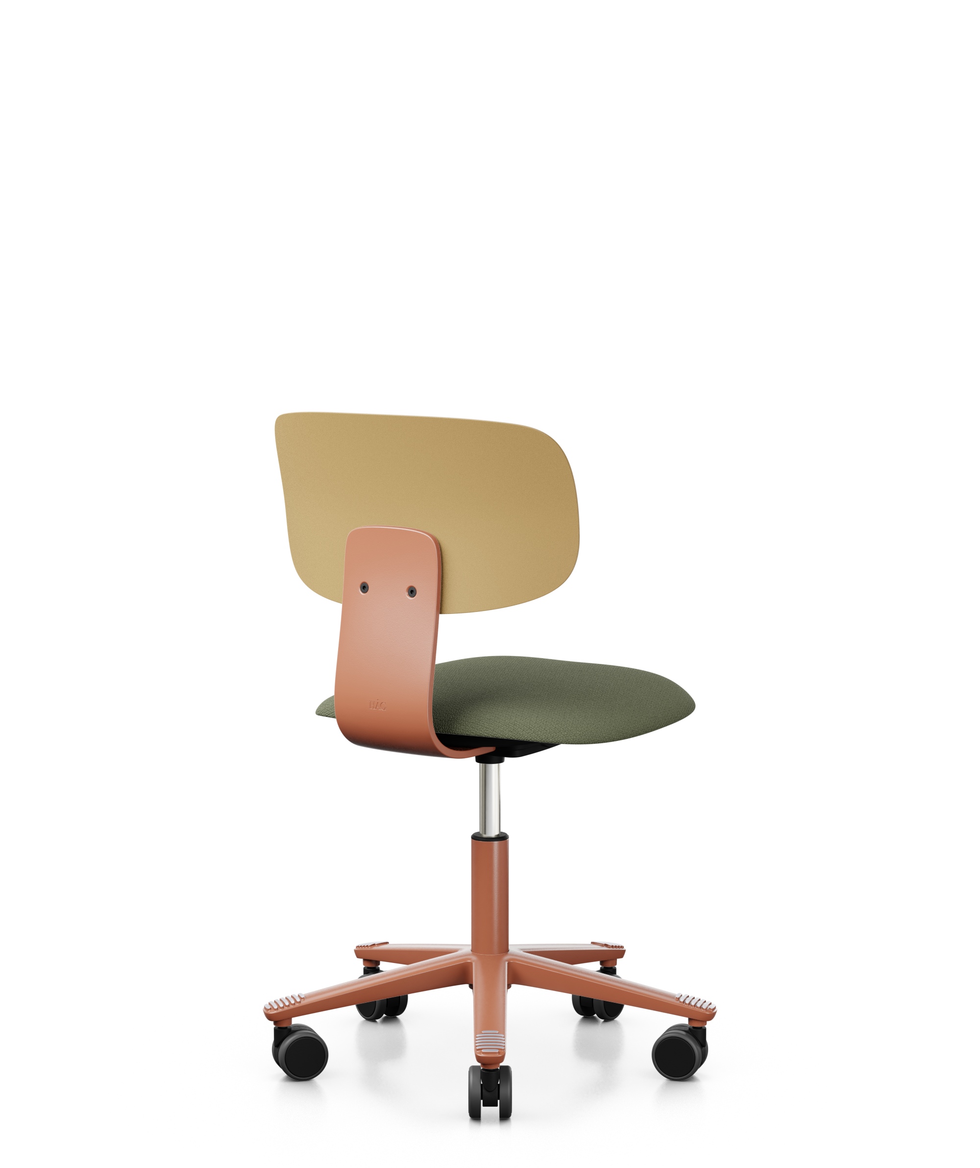 Arbeitsstuhl-Tion-Sitz-gepolstert-ocker-rose-grün-bmsofort-3 Homeofficestuhl Tion Sitz gepolstert