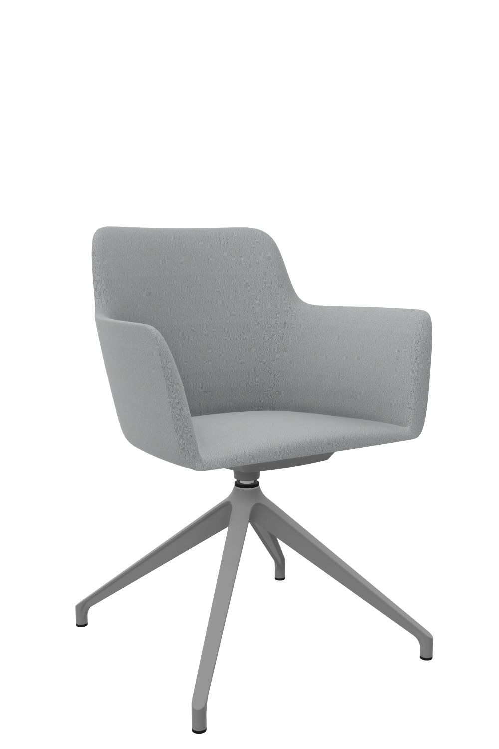 Besucherstuhl-Lucca-Sternfusskreuz-hellgrau-alufarben-bmsofort-1 Objektstuhl Lucca