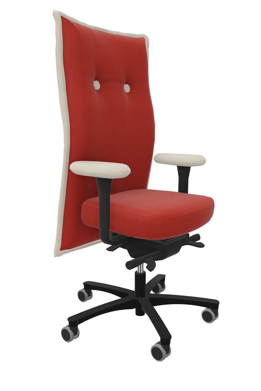 Chefsessel-Brasilian-Chair-rot-weiss-bmsofort-2 Brasilian Chair Individuell