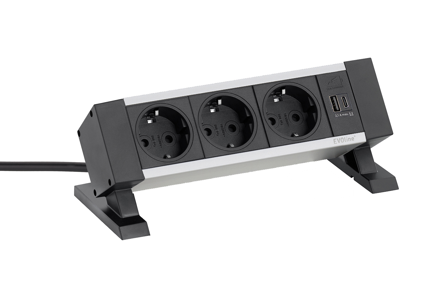 DockSquare-Steckdose-USB-Charger-silber-bmsofort-1 Docksquare