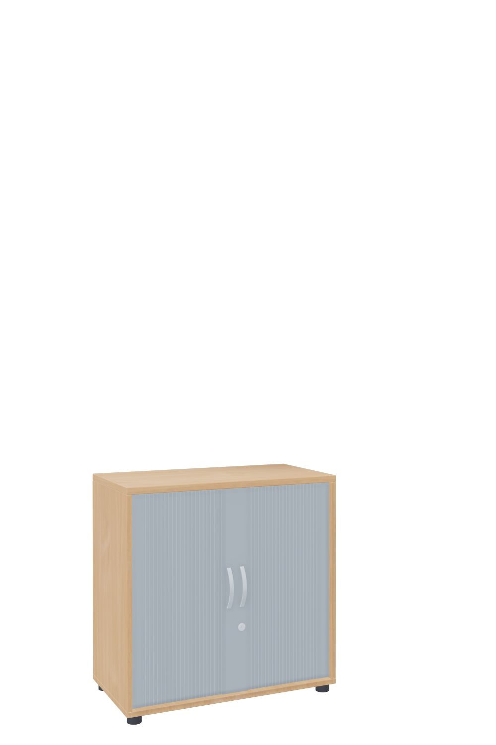 Querrolladenschrank-2-OH-Imola-Buche-Silber-bmsofort-1 Imola Rollladenschrank