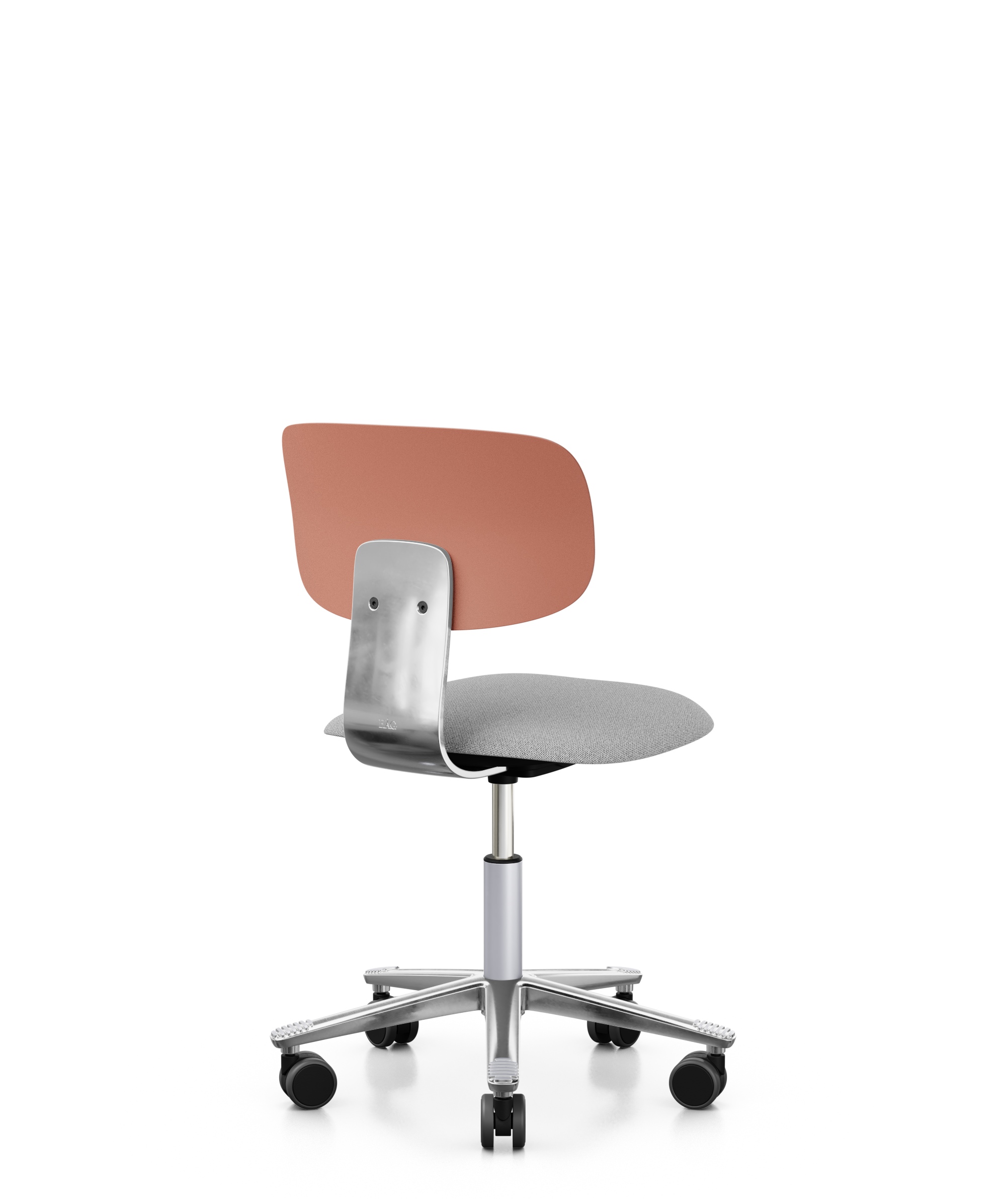 Arbeitsstuhl-Tion-Sitz-gepolstert-rose-poliert-grau-bmsofort-3 Homeofficestuhl Tion Sitz gepolstert
