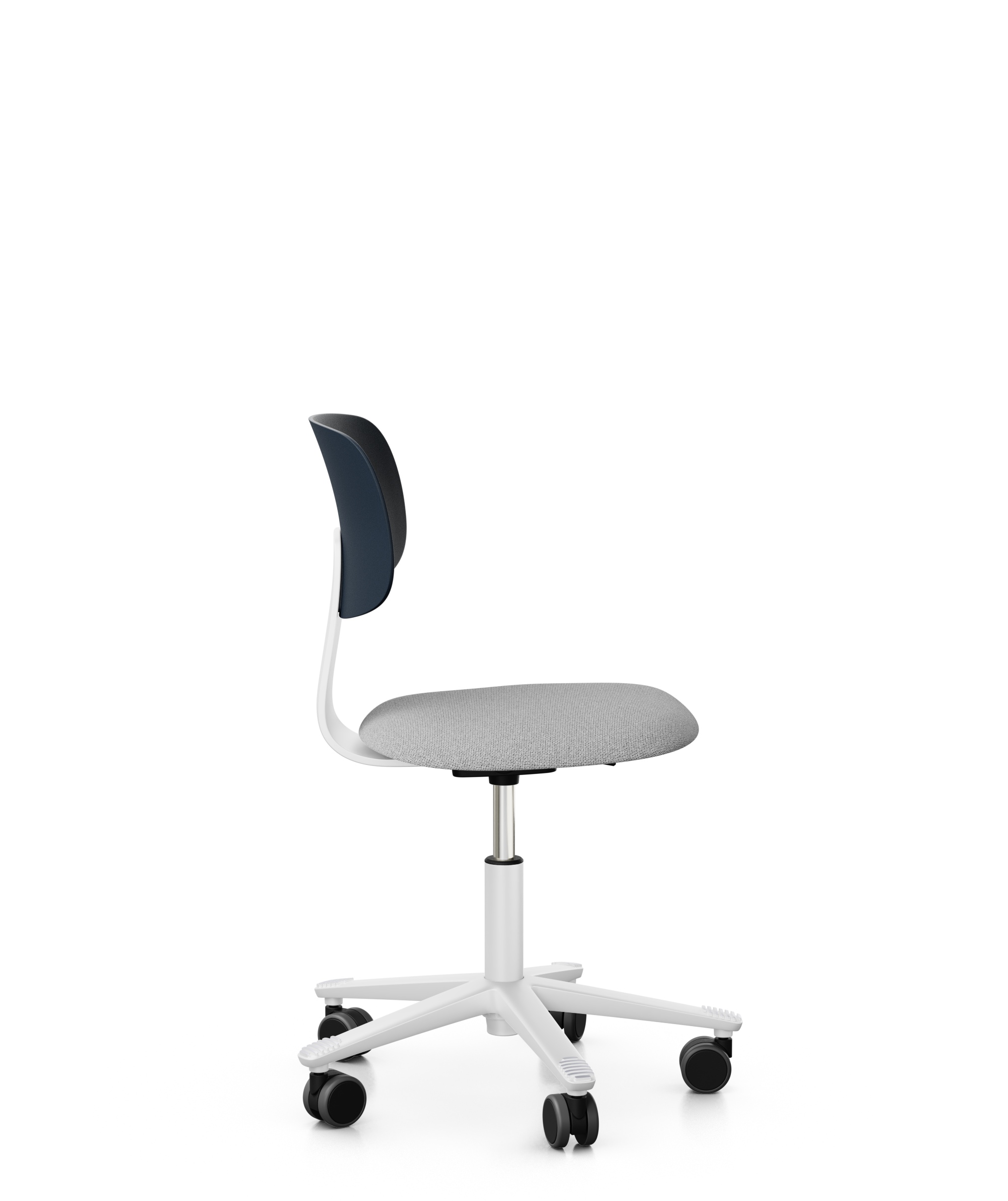 Arbeitsstuhl-Tion-Sitz-gepolstert-dunkelblau-weiss-grau-bmsofort-2 Homeofficestuhl Tion Sitz gepolstert