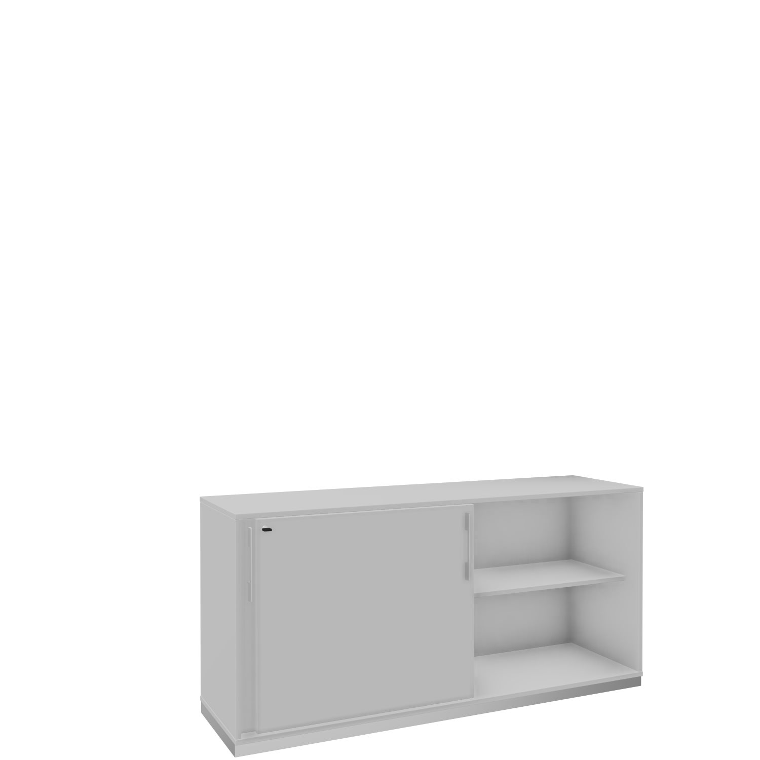 Schiebetürenschrank-Oviedo-2OH-Grau-bmsofort-2 Oviedo Home Schiebetürenschrank