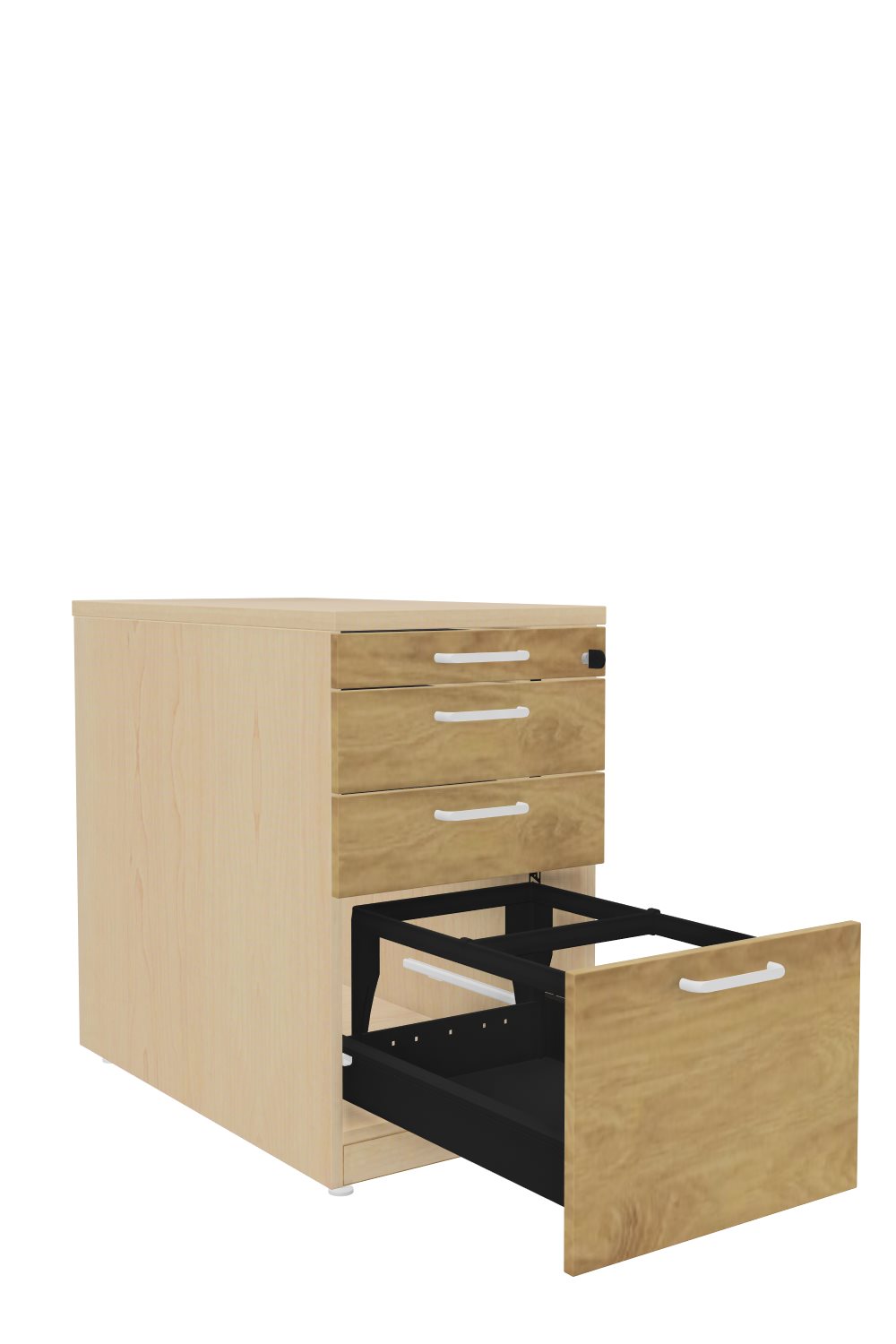 Standcontainer-80-HR-Stahl-Tarragona-Ahorn-Pacana-weiss-bmsofort-2 Tarragona Anstellcontainer