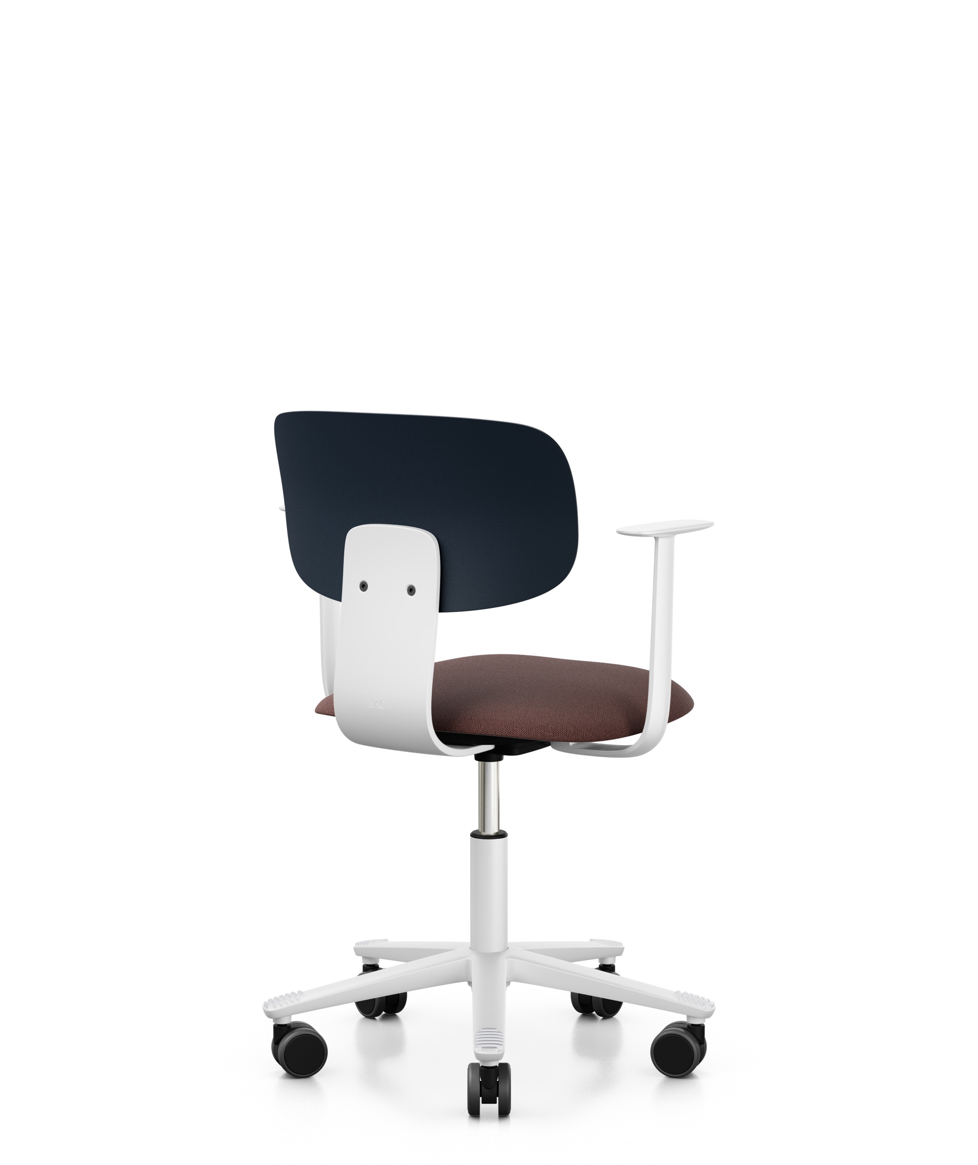 Arbeitsstuhl-Tion-Sitz-gepolstert-dunkelbalu-weiss-kastanie-bmsofort-3 Homeofficestuhl Tion Sitz gepolstert