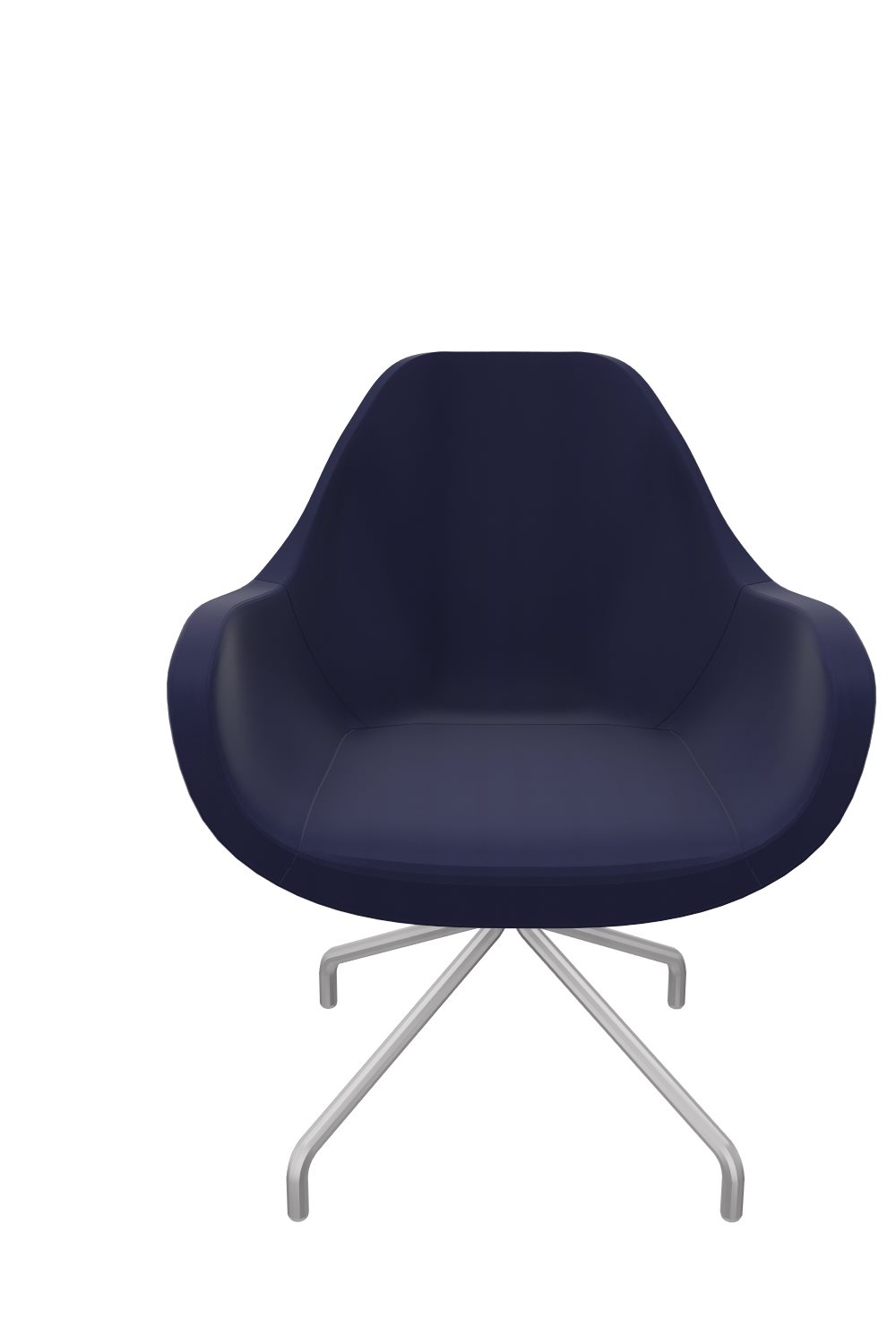 Loungesessel-Lounge-SF-dunkelblau-weissalu-bmsofort-1 Lounge SF