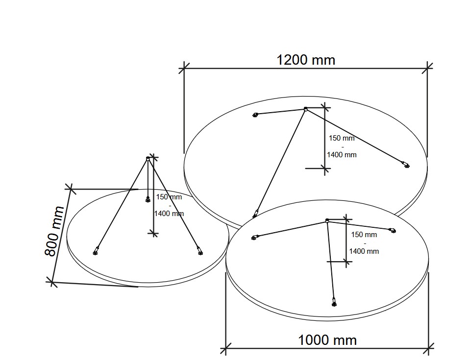 Monza Akustik Deckensegel