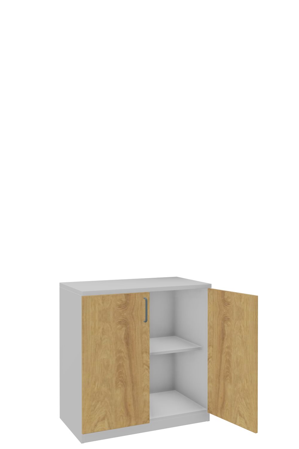 Aktenschank-2-OH-Tarragona-Officegrau-Pacana-Dunkelgrau-bmsofort-2 Tarragona Aktenschrank