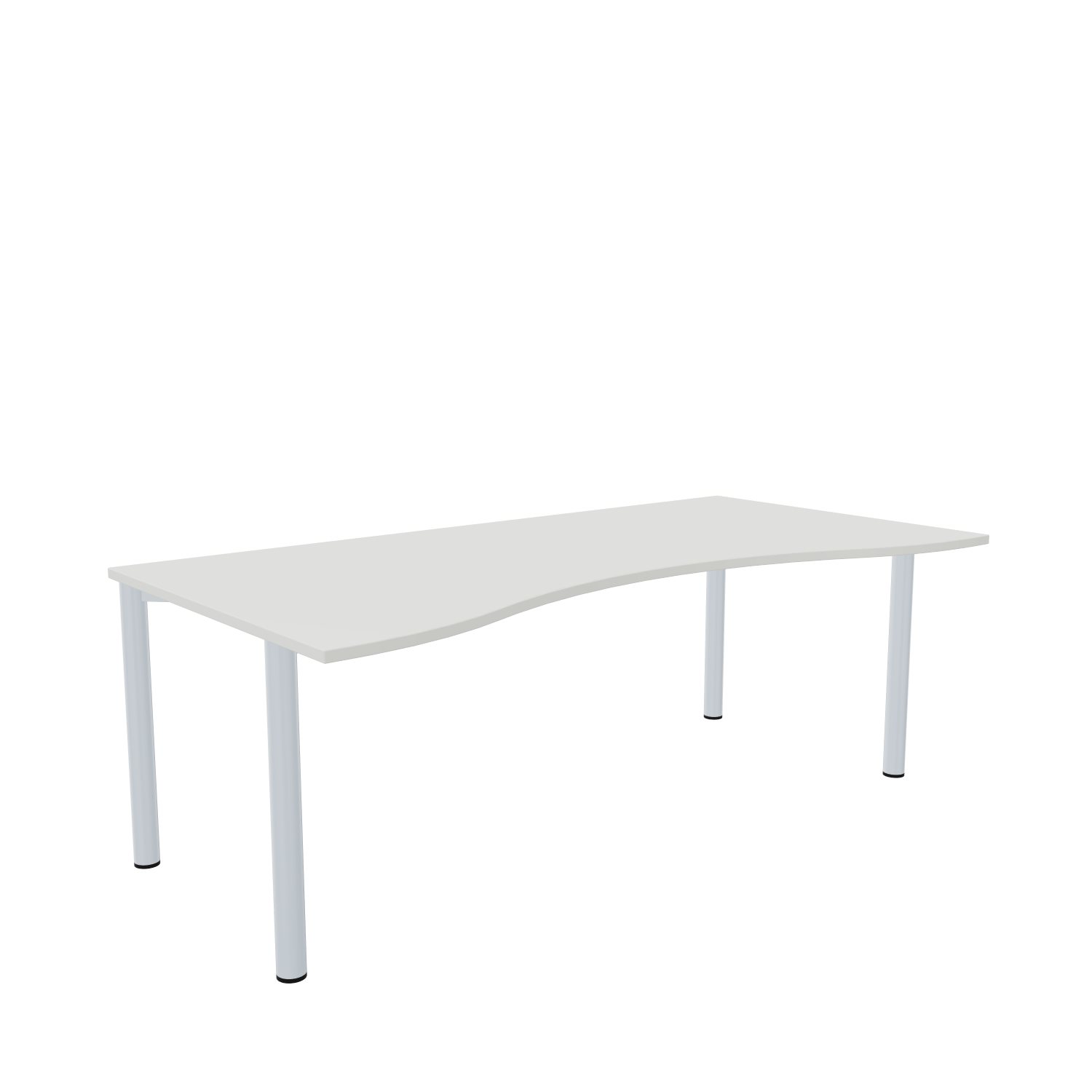 Bogentisch-Imola-4-200-100-weiss-alu-bmsofort-1 Imola Freiformtisch