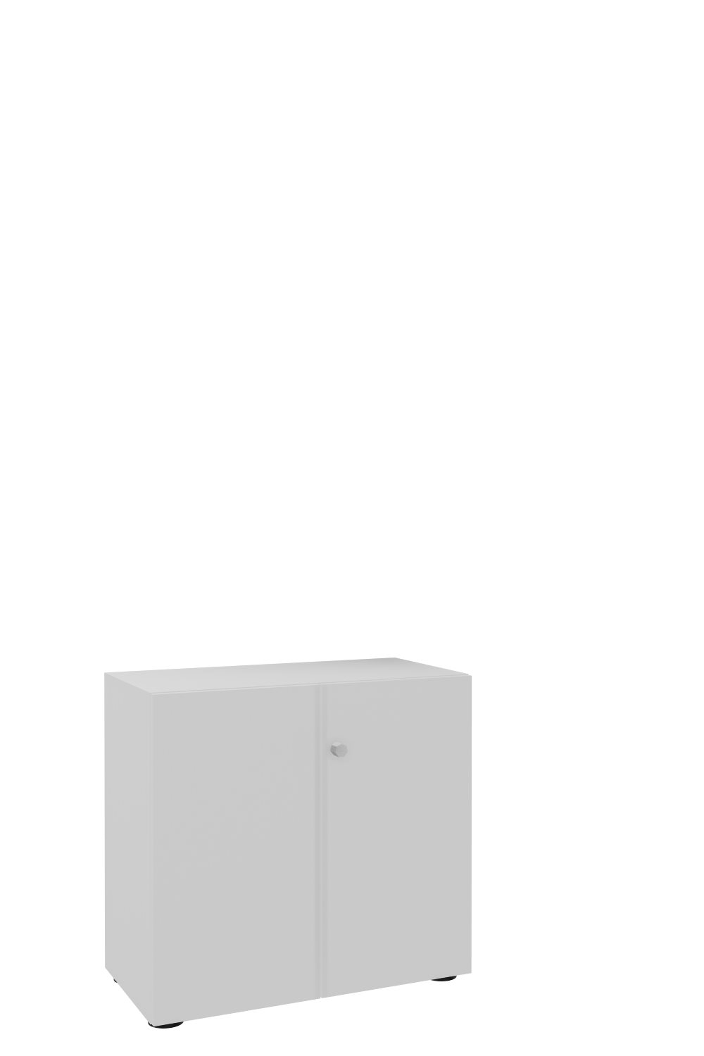 Aktenschrank-Monza-2-OH-lichtgrau-lichtgrau-bmsofort-1 Monza Profi Aktenschrank