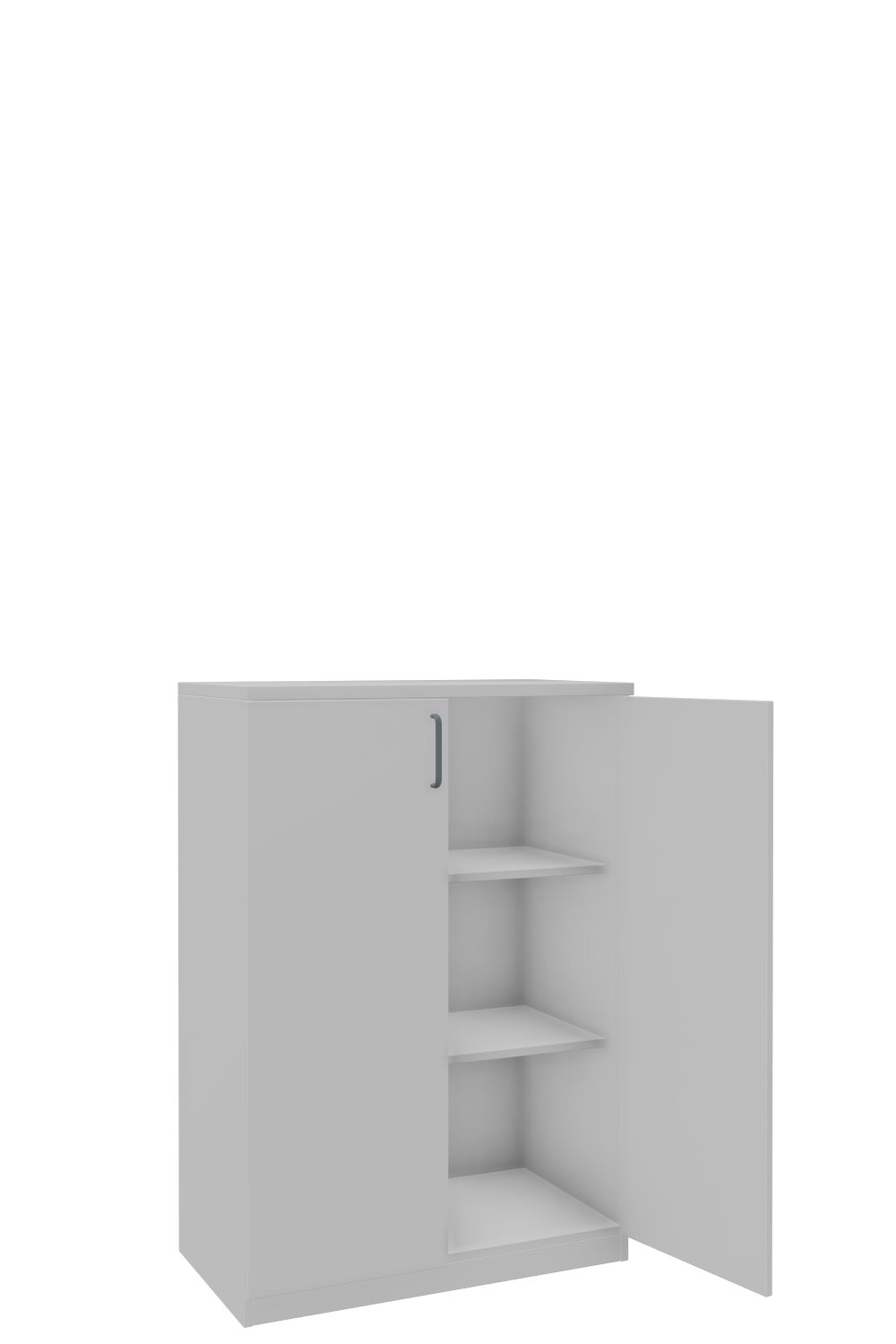 Aktenschank-3-OH-Tarragona-Officegrau-Officegrau-Dunkelgrau-bmsofort-2 Tarragona Aktenschrank