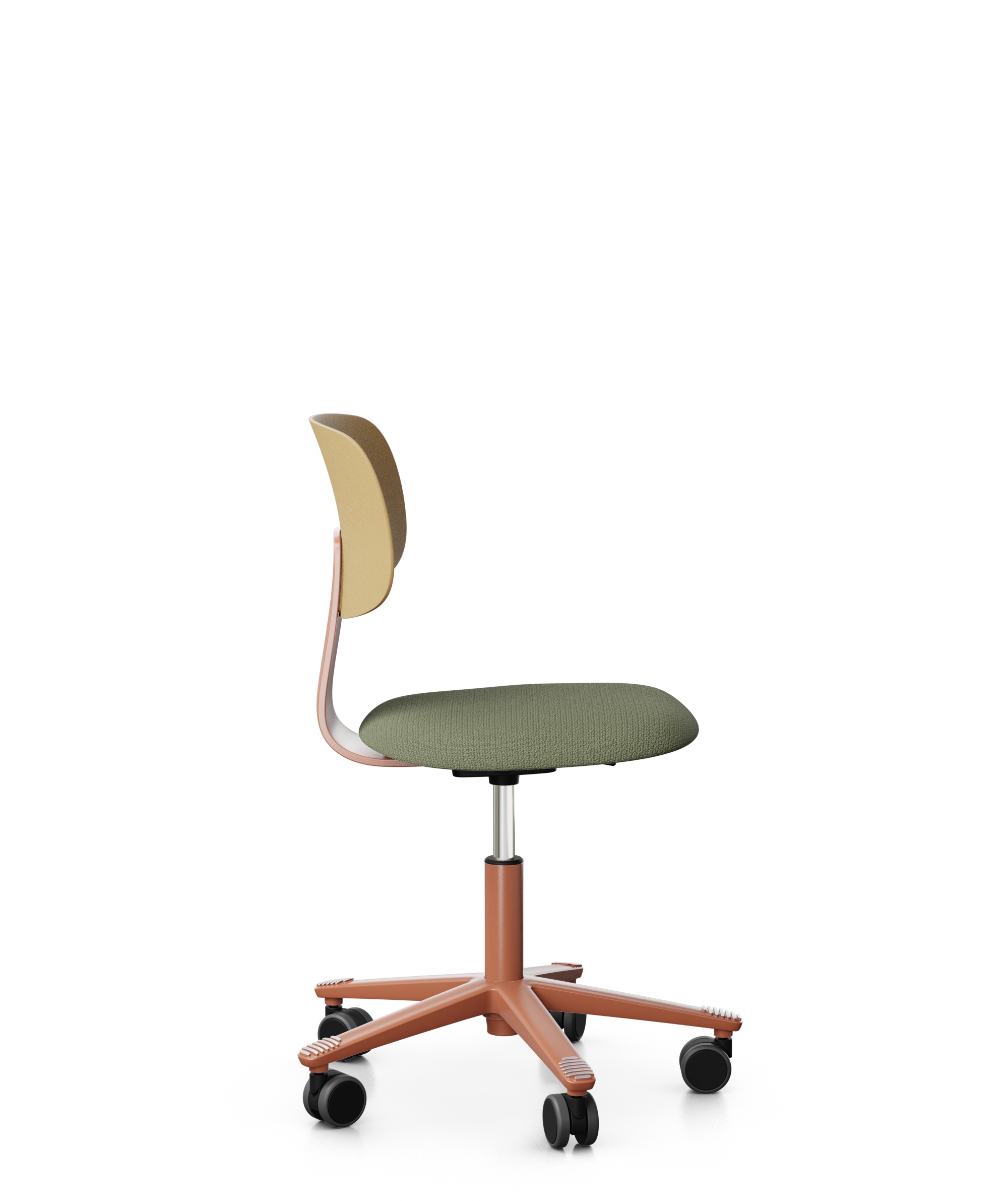 Arbeitsstuhl-Tion-Sitz-gepolstert-ocker-rose-grün-bmsofort-2 Homeofficestuhl Tion Sitz gepolstert