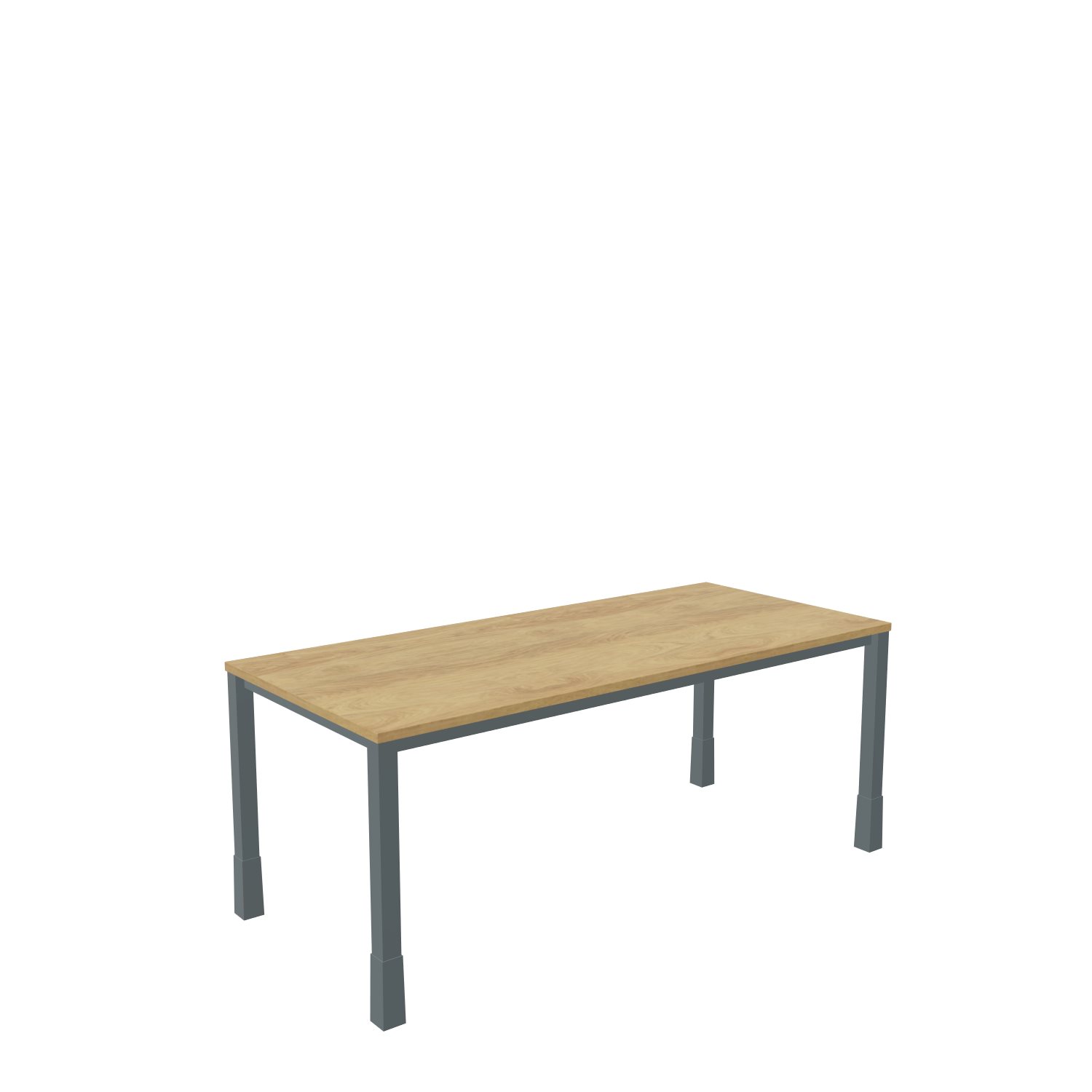 Schreibtisch-Quadratrohr-Tarragona-180-80-pacana-schwarz-bmsofort-1 Tarragona Rechtecktisch