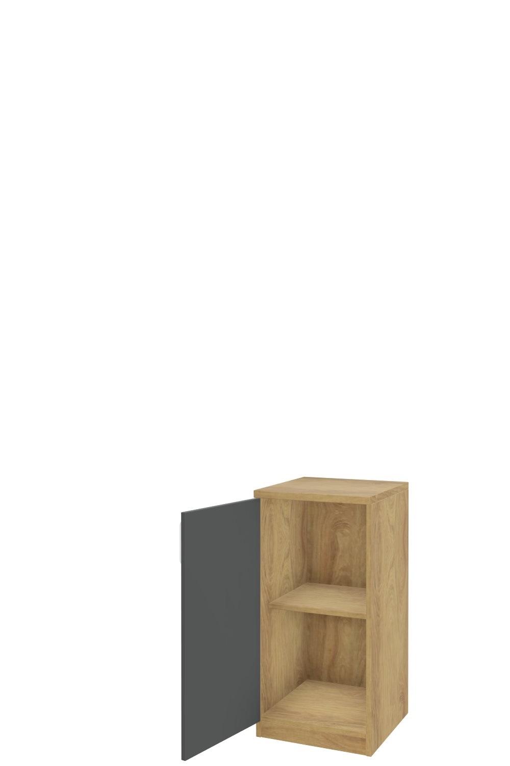 Aktenschank-schmal-2-OH-Tarragona-Pacana-Graphit-Weiss-bmsofort-2 Tarragona Aktenschrank