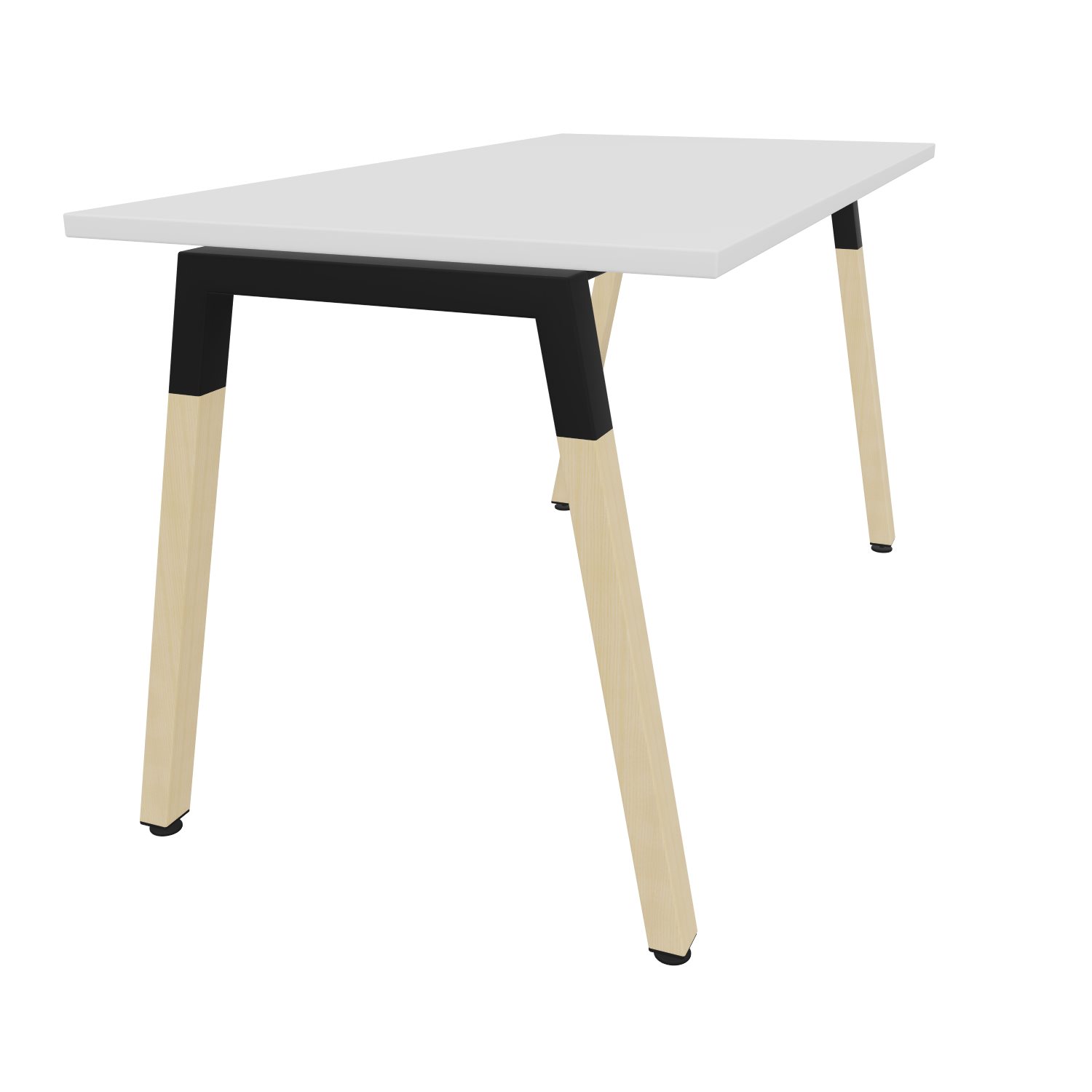 Schreibtisch-Oviedo-Home-A-140x70-weiss-schwarz-bmsofort-2 Oviedo Home Schreibtisch