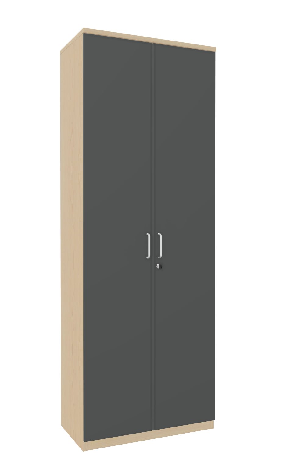 Aktenschank-6-OH-Tarragona-Ahorn-Graphit-Alufarben-bmsofort-1 Tarragona Aktenschrank