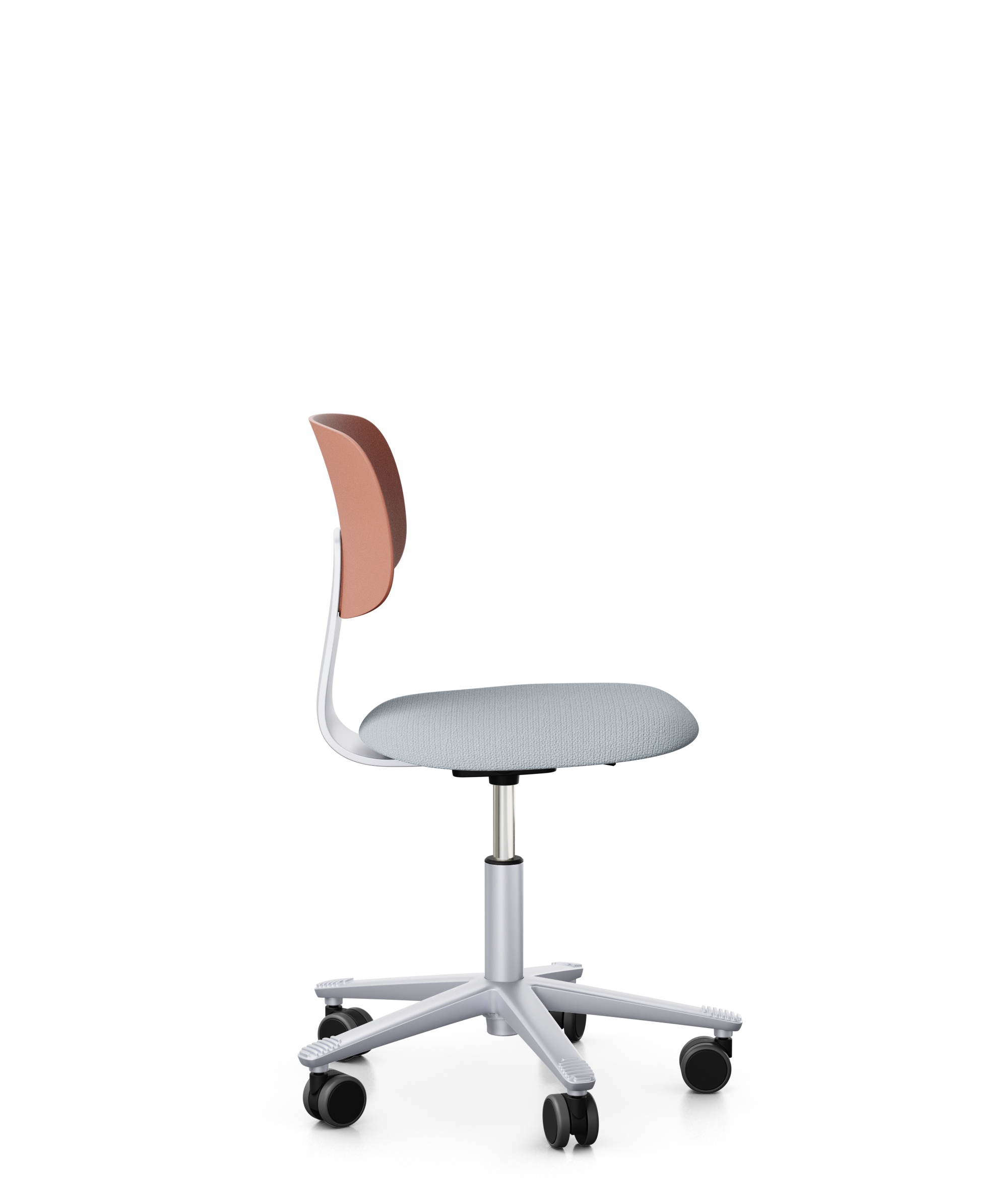 Arbeitsstuhl-Tion-Sitz-gepolstert-rose-silber-hellgrau-bmsofort-2 Homeofficestuhl Tion Sitz gepolstert