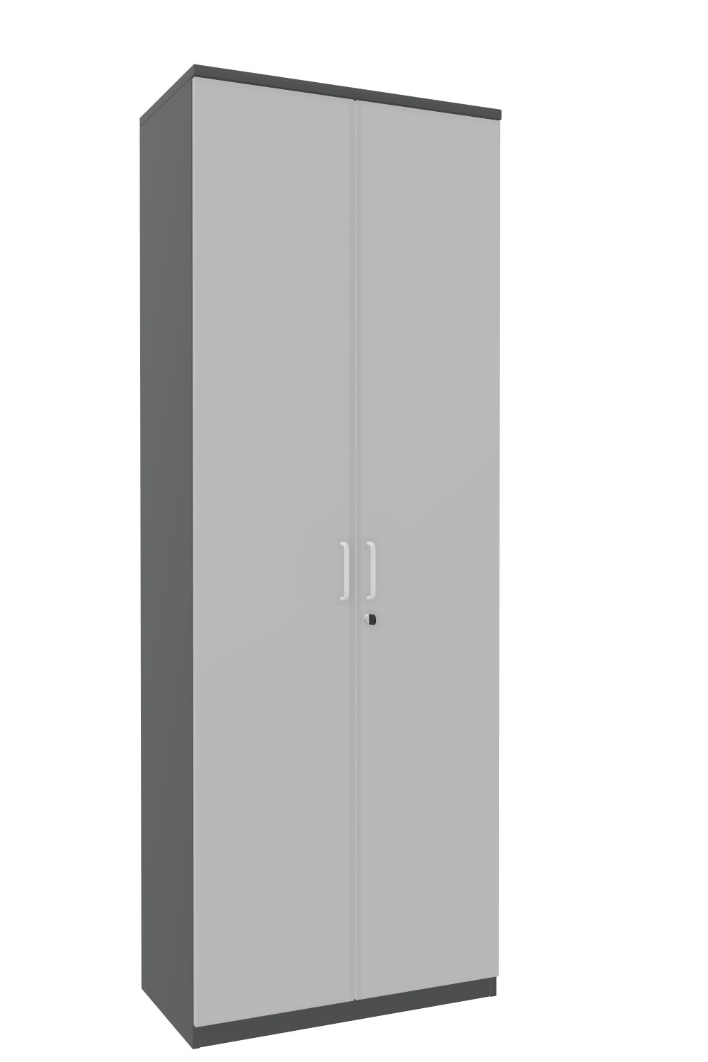 Aktenschank-6-OH-Tarragona-Graphit-Officegrau-Weiss-bmsofort-1 Tarragona Aktenschrank
