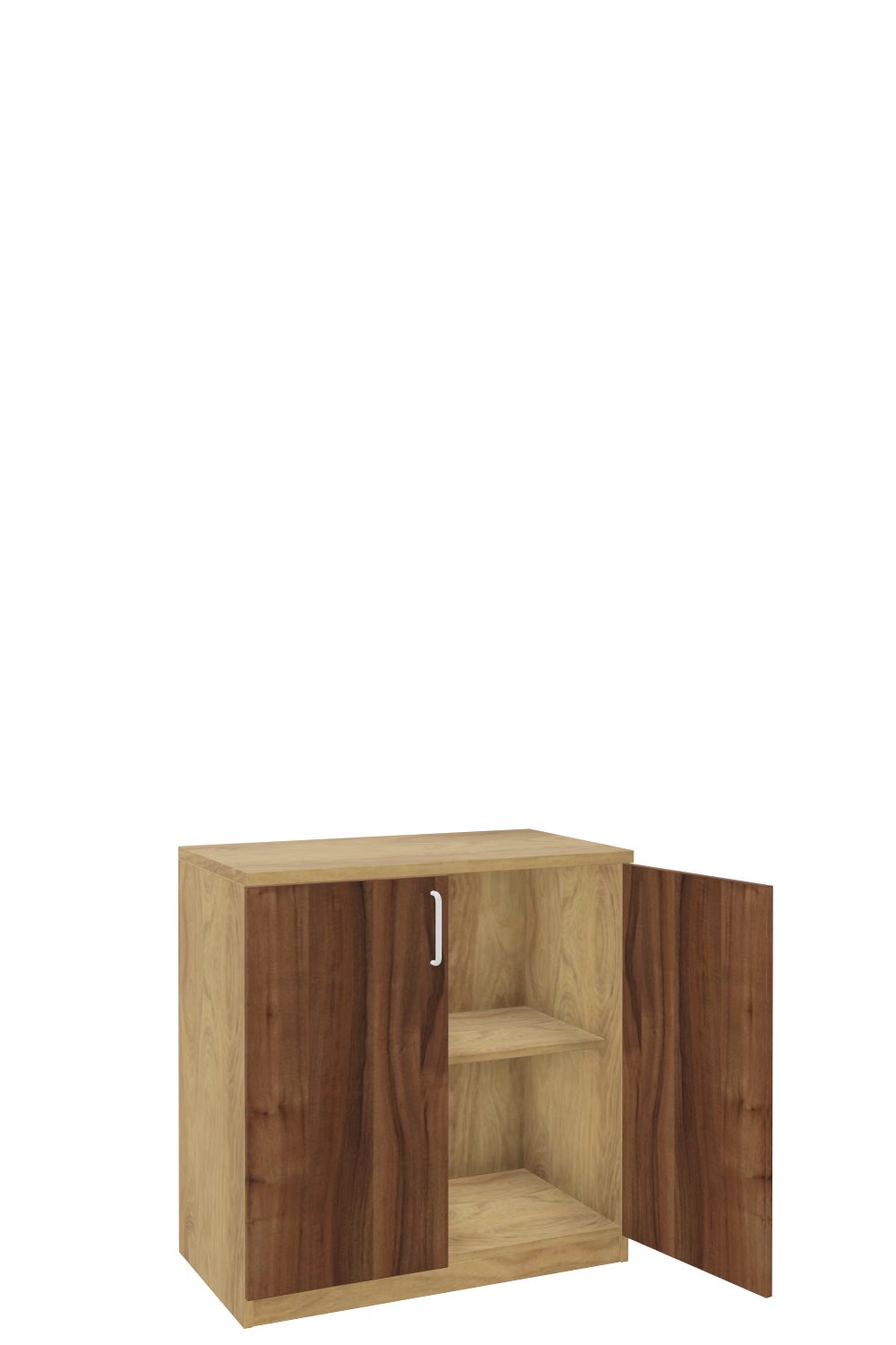 Aktenschank-2-OH-Tarragona-Pacana-Nussbaum-Weiss-bmsofort-2 Tarragona Aktenschrank