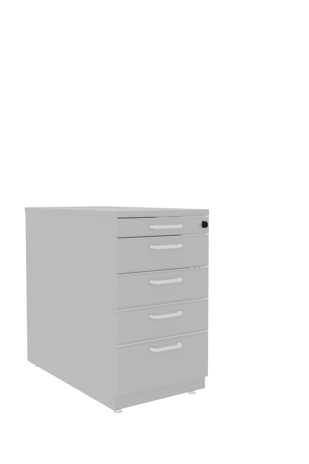 Standcontainer-80-4-Schübe-Stahl-Tarragona-officegrau-officegrau-weiss-bmsofort-1 Tarragona Anstellcontainer