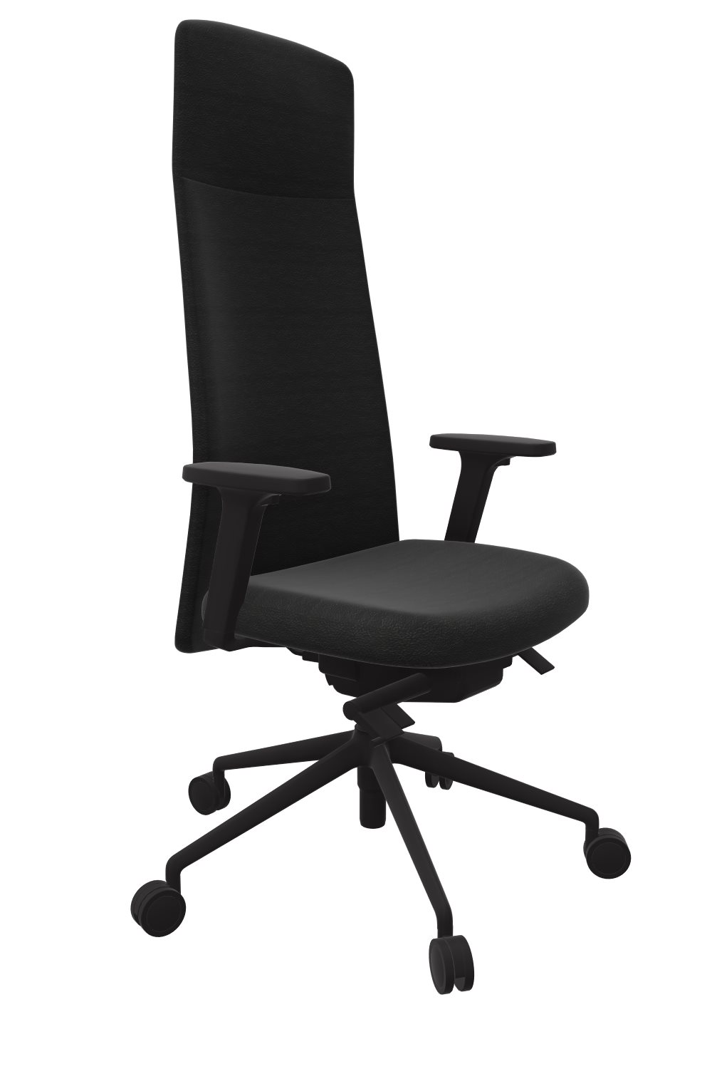 Ledersessel-Chiara-schwarz-schwarz-bmsofort-1 Chefsessel Chiara