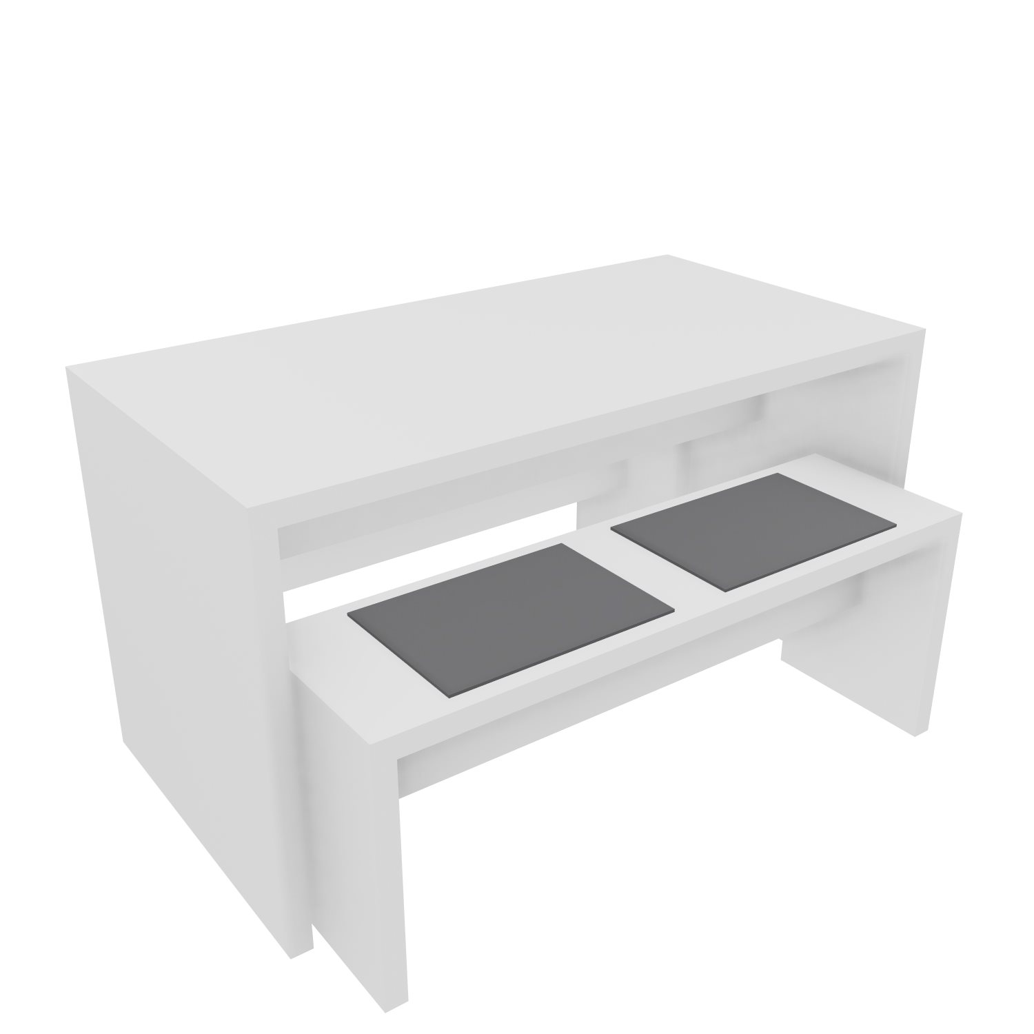 Sitzauflagenset-aupe-bmsofort 4er Set Filzauflagen für Bistrogarnitur