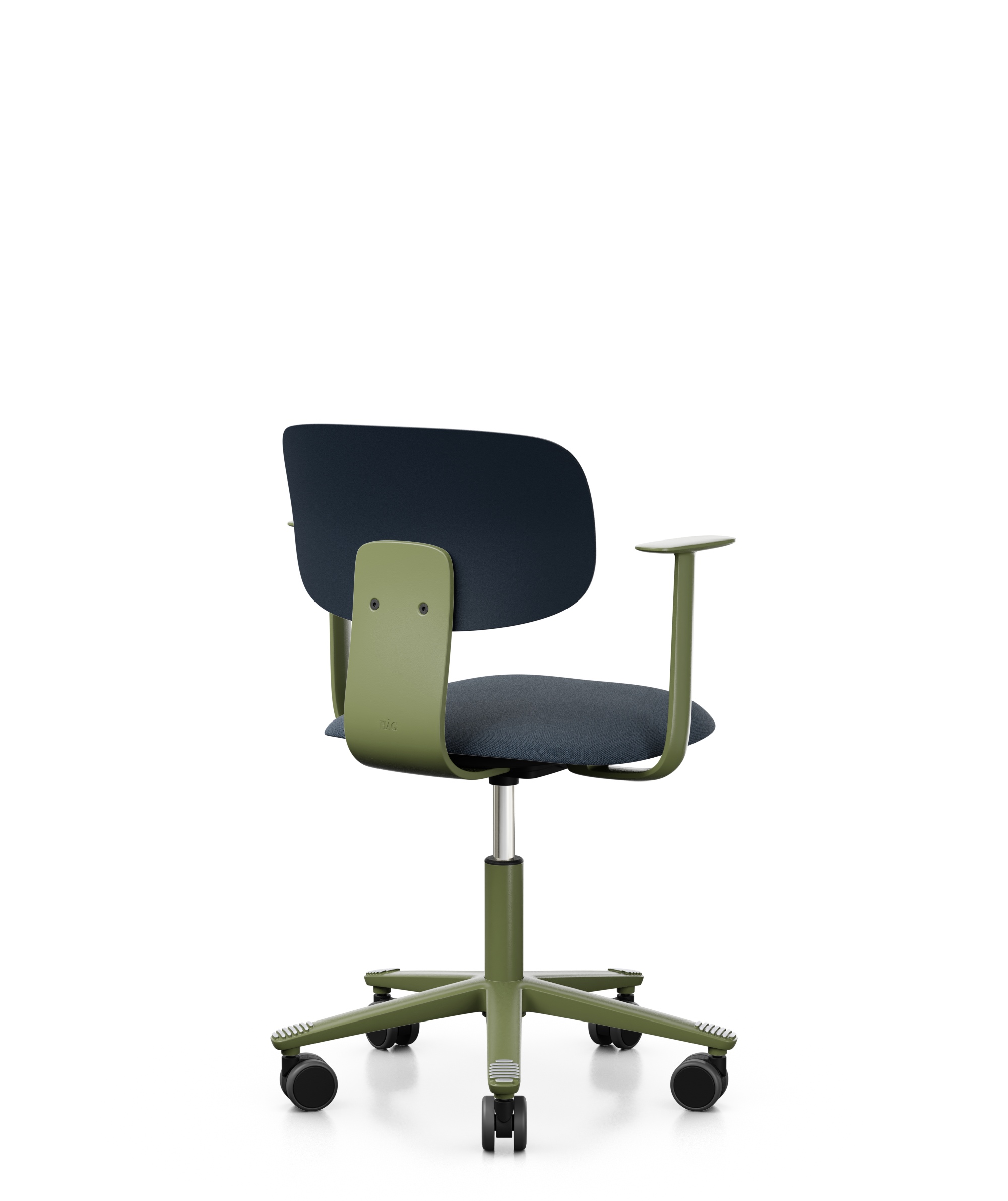 Arbeitsstuhl-Tion-Sitz-gepolstert-dunkelblau-moos-dunkelblau-bmsofort-3 Homeofficestuhl Tion Sitz gepolstert