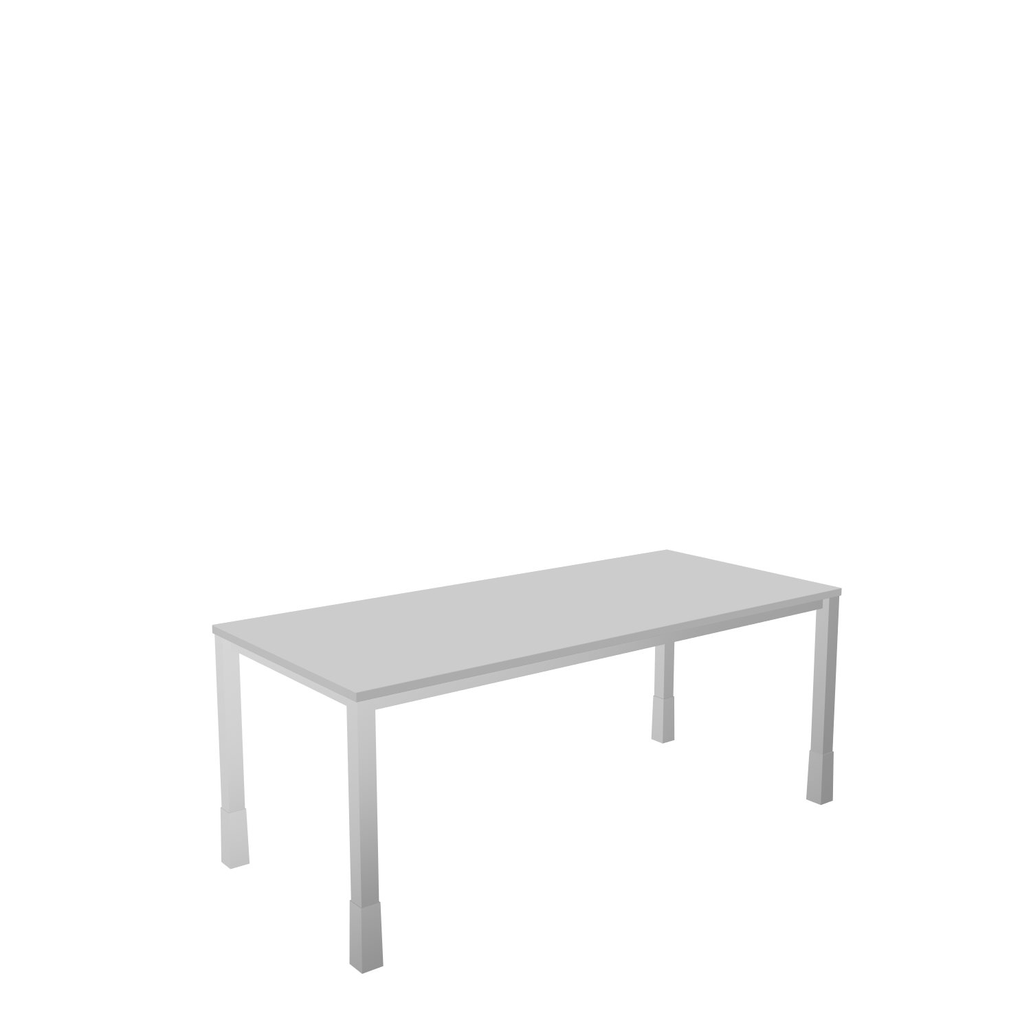 Schreibtisch-Quadratrohr-Tarragona-180-80-officegrau-alu-bmsofort-1 Tarragona Rechtecktisch