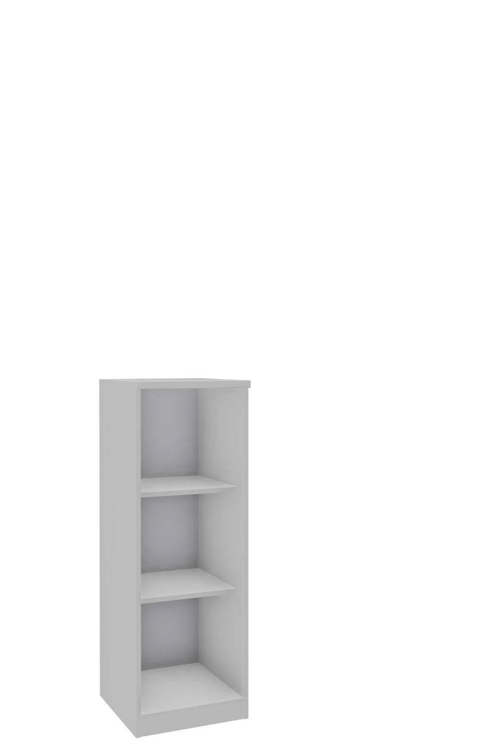 Aktenregal-3-OH-schmal-Alicante-grau-bmsofort-1 Alicante Regal