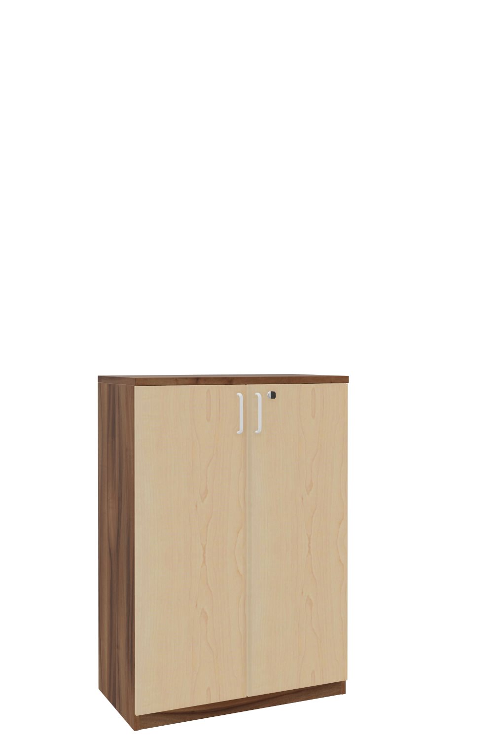 Aktenschank-3-OH-Tarragona-Nussbaum-Ahorn-Weiss-bmsofort-1 Tarragona Aktenschrank