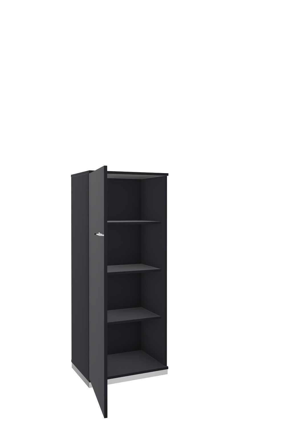 Aktenschrank-Oviedo-4-OH-Schwarz-bmsofort-2 Oviedo Home Flügeltürenschrank