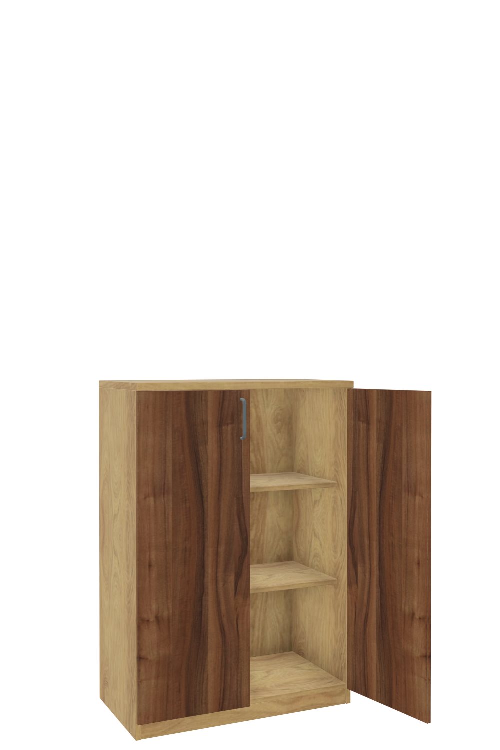 Aktenschank-3-OH-Tarragona-Pacana-Nussbaum-Dunkelgrau-bmsofort-2 Tarragona Aktenschrank
