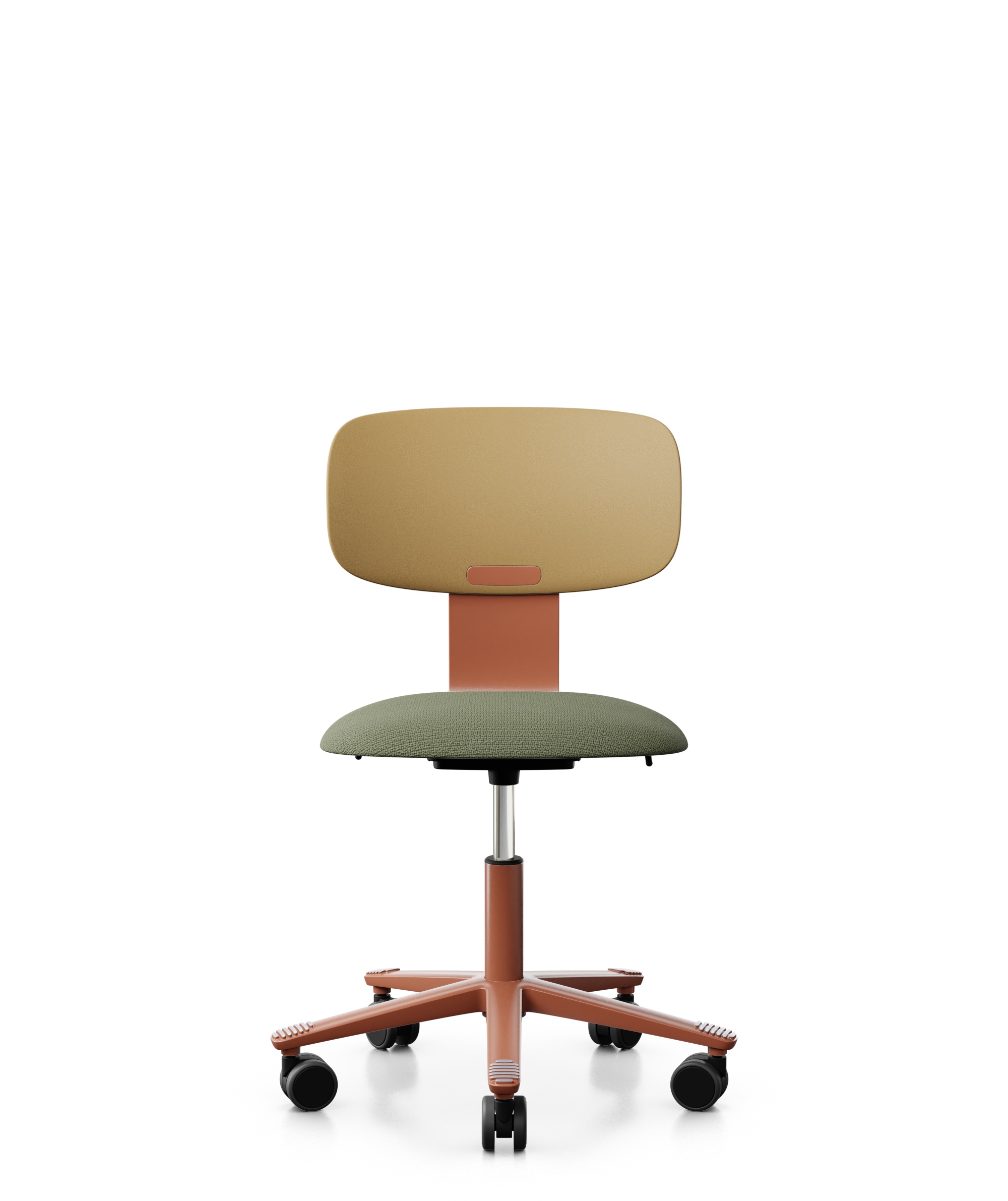 Arbeitsstuhl-Tion-Sitz-gepolstert-ocker-rose-grün-bmsofort-1 Homeofficestuhl Tion Sitz gepolstert