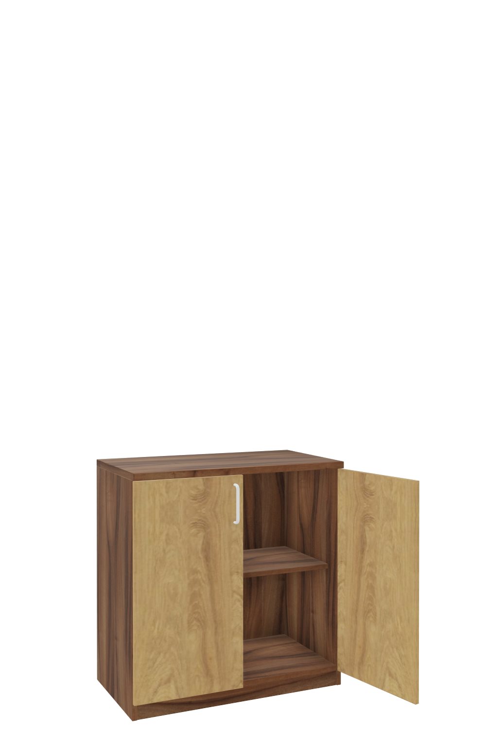 Aktenschank-2-OH-Tarragona-Nussbaum-Pacana-Weiss-bmsofort-2 Tarragona Aktenschrank