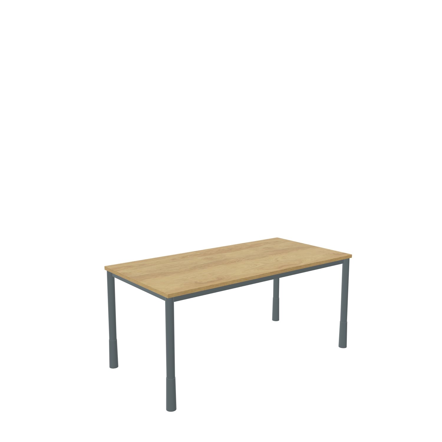 Schreibtisch-Rundrohr-Tarragona-160-80-pacana-schwarz-bmsofort-1 Tarragona Rechtecktisch