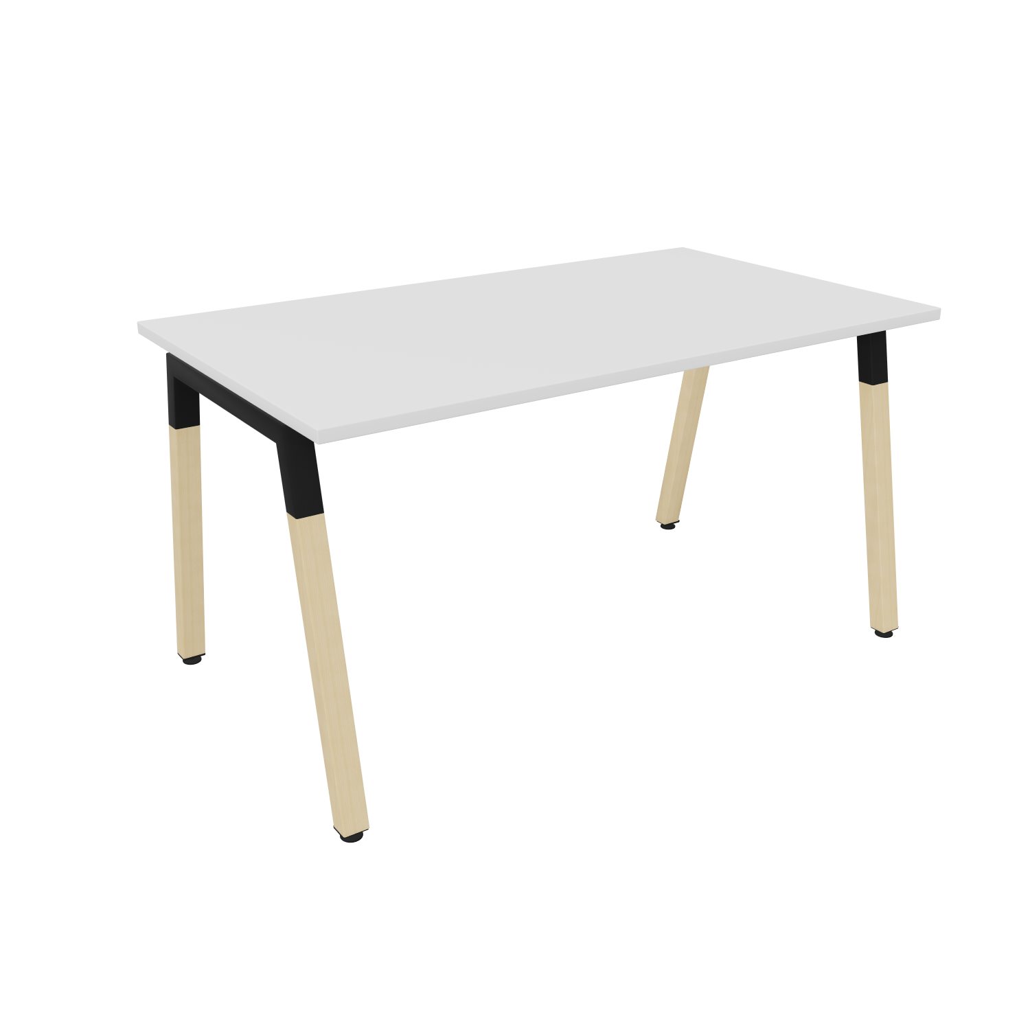 Schreibtisch-Oviedo-Home-A-140x80-weiss-schwarz-bmsofort-1 Oviedo Home Schreibtisch