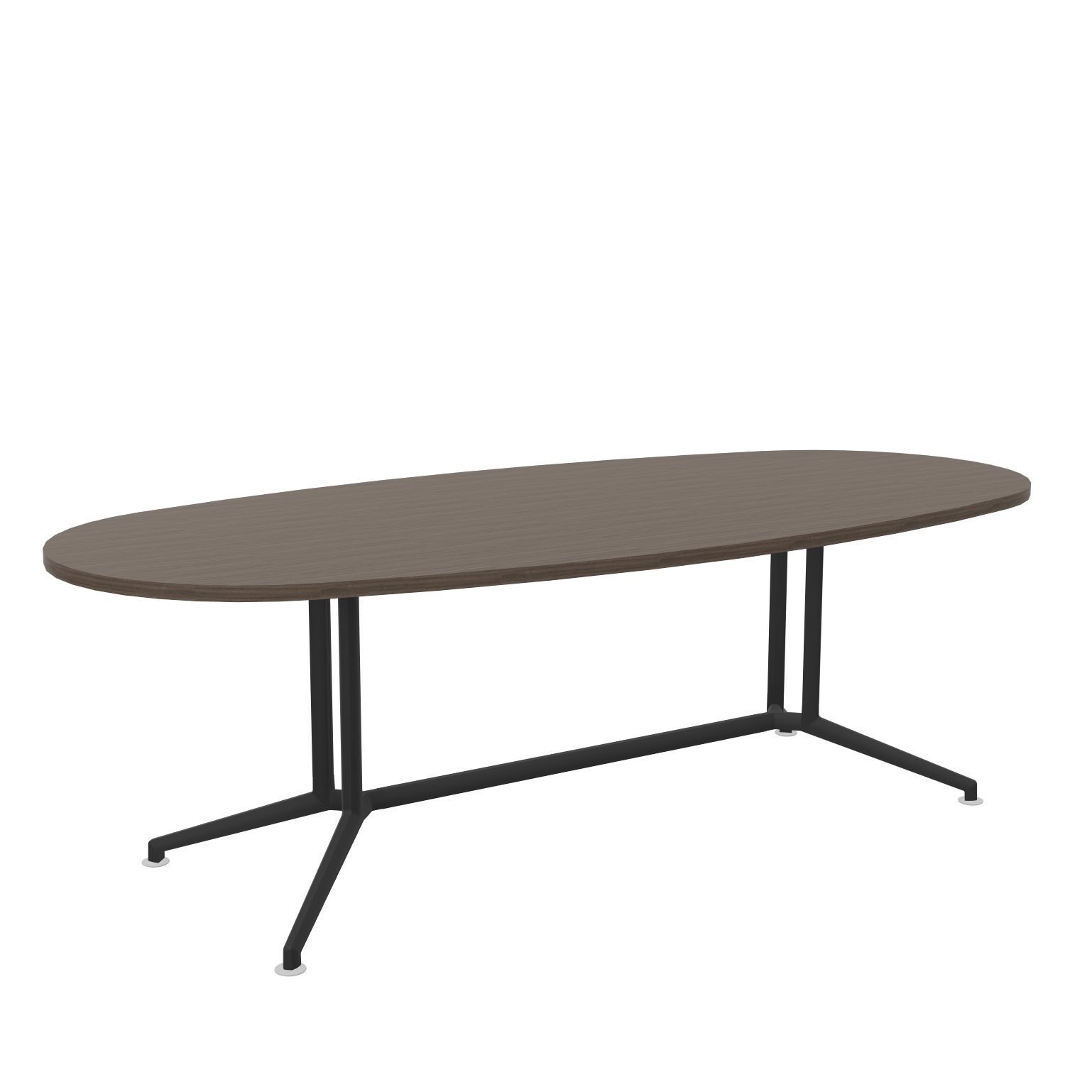 Konferenztisch-oval-X-Gestell-240-eukalyptus-anthrazit-bmsofort-1 Kommunikation Konferenztisch oval
