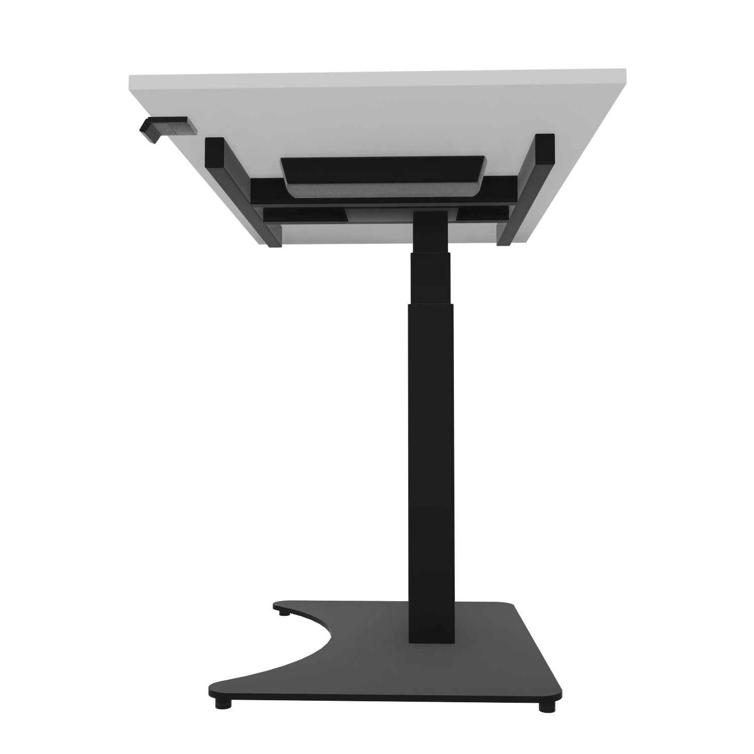 Homeoffice-Lift-up-Mini-90-55-Mono-weiss-schwarz-bmsofort-3 Lift Up Mini