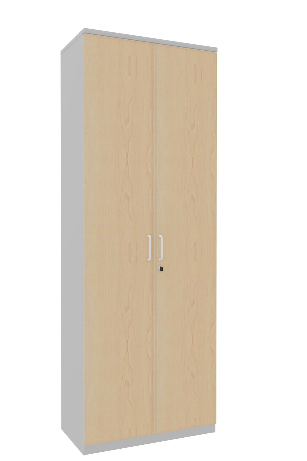 Aktenschank-6-OH-Tarragona-Officegrau-Ahorn-Weiss-bmsofort-1 Tarragona Aktenschrank