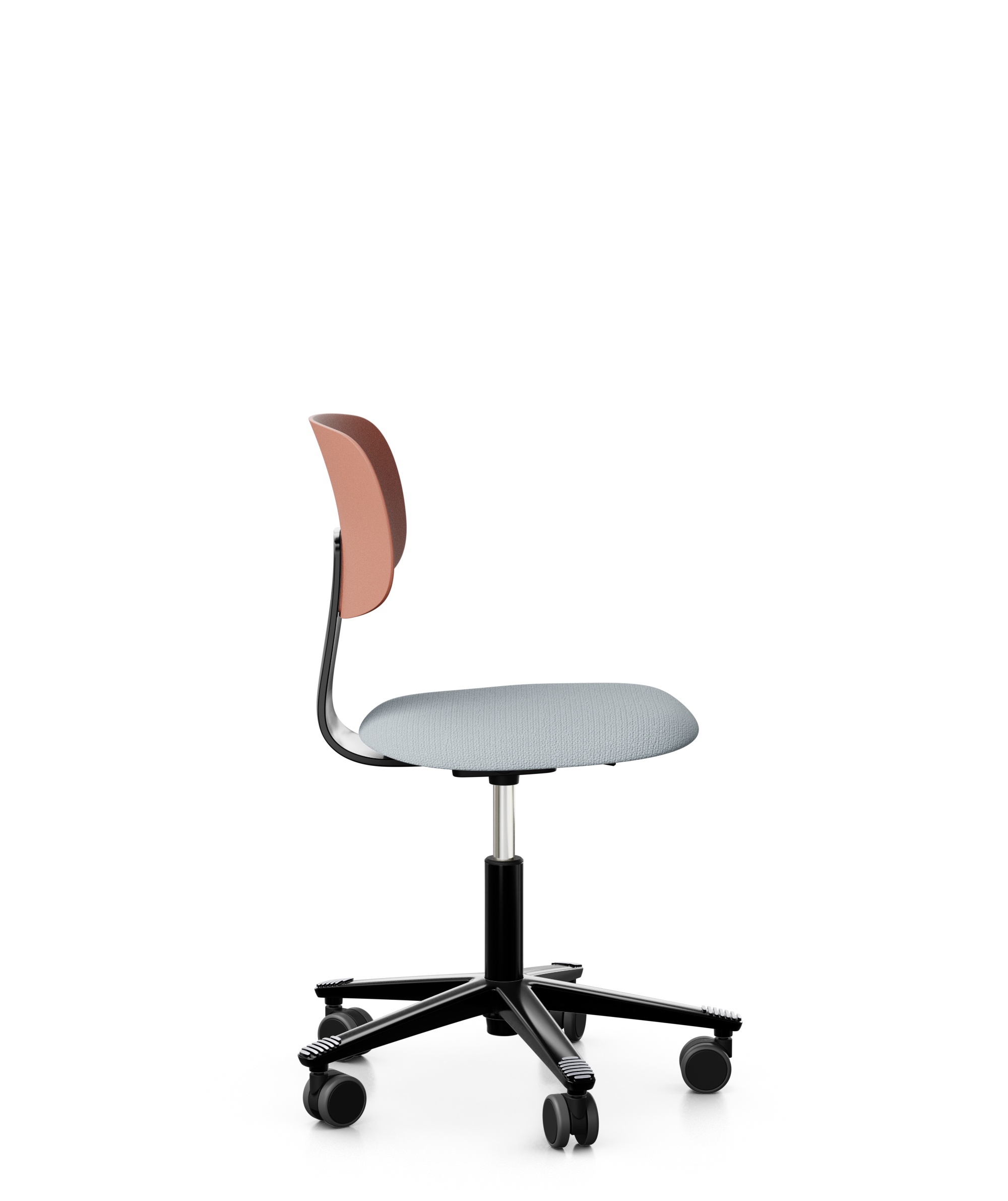 Arbeitsstuhl-Tion-Sitz-gepolstert-rose-schwarz-hellgrau-bmsofort-2 Homeofficestuhl Tion Sitz gepolstert