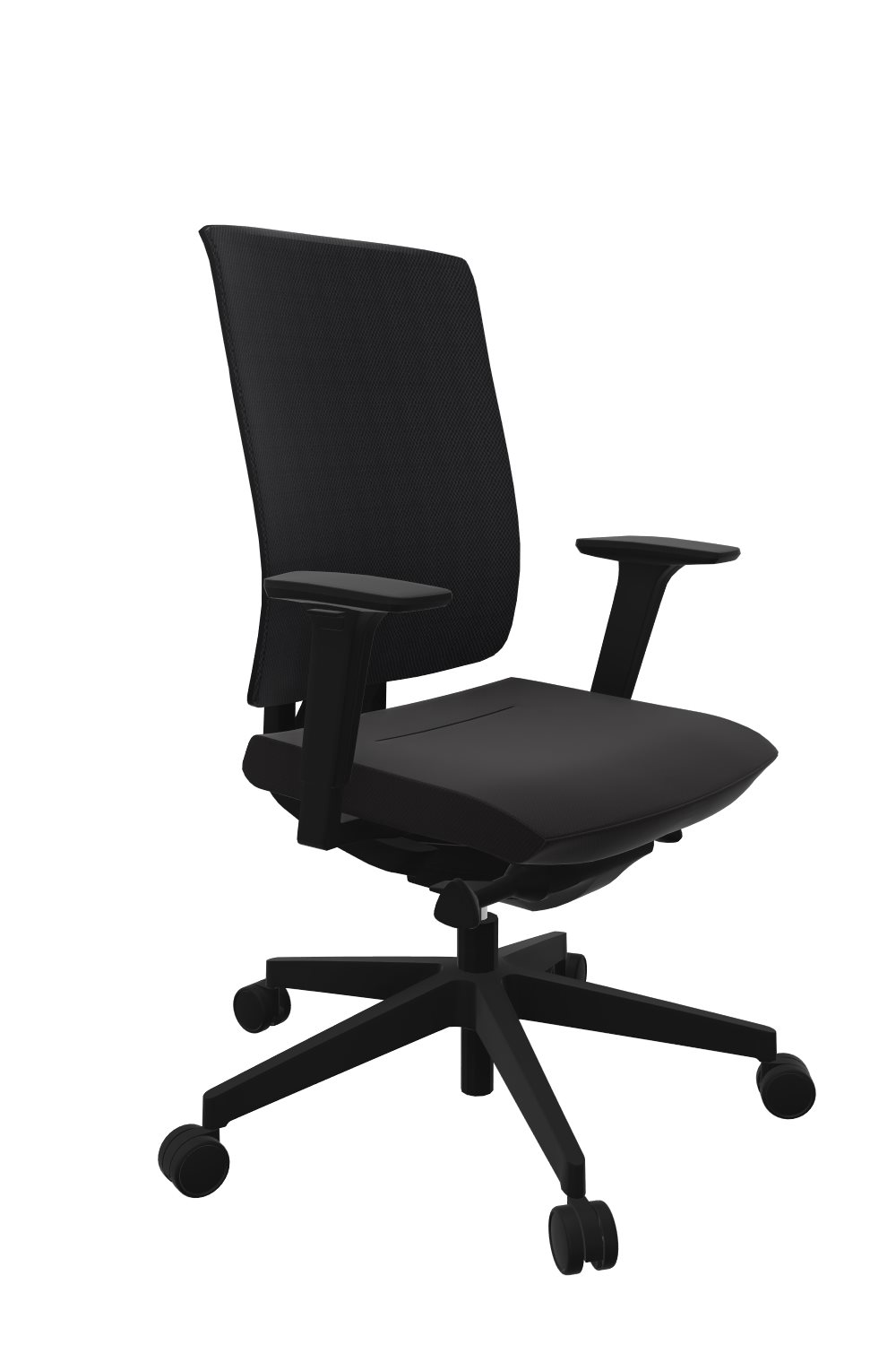 Bürodrehstuhl-Profi-X-NET-schwarz-schwarz-bmsofort-1 Bürodrehstuhl Profi X Net