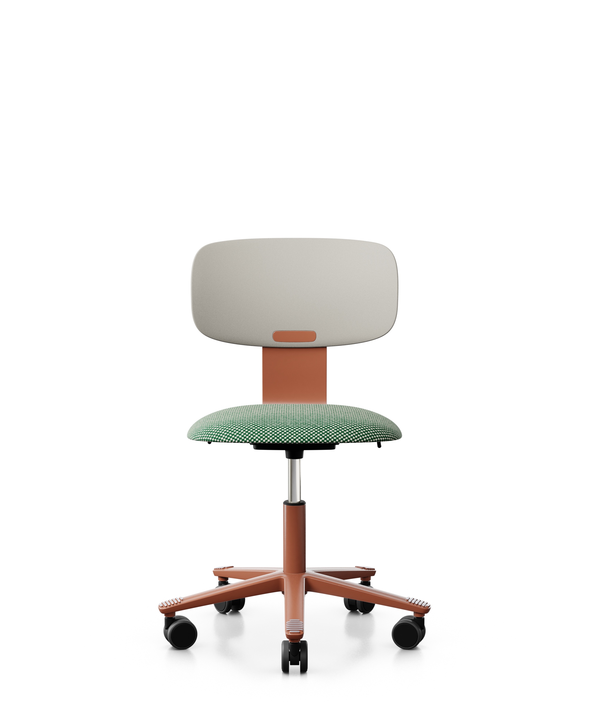 Arbeitsstuhl-Tion-Sitz-gepolstert-hellgrau-rose-grün-weiss-bmsofort-1 Homeofficestuhl Tion Sitz gepolstert