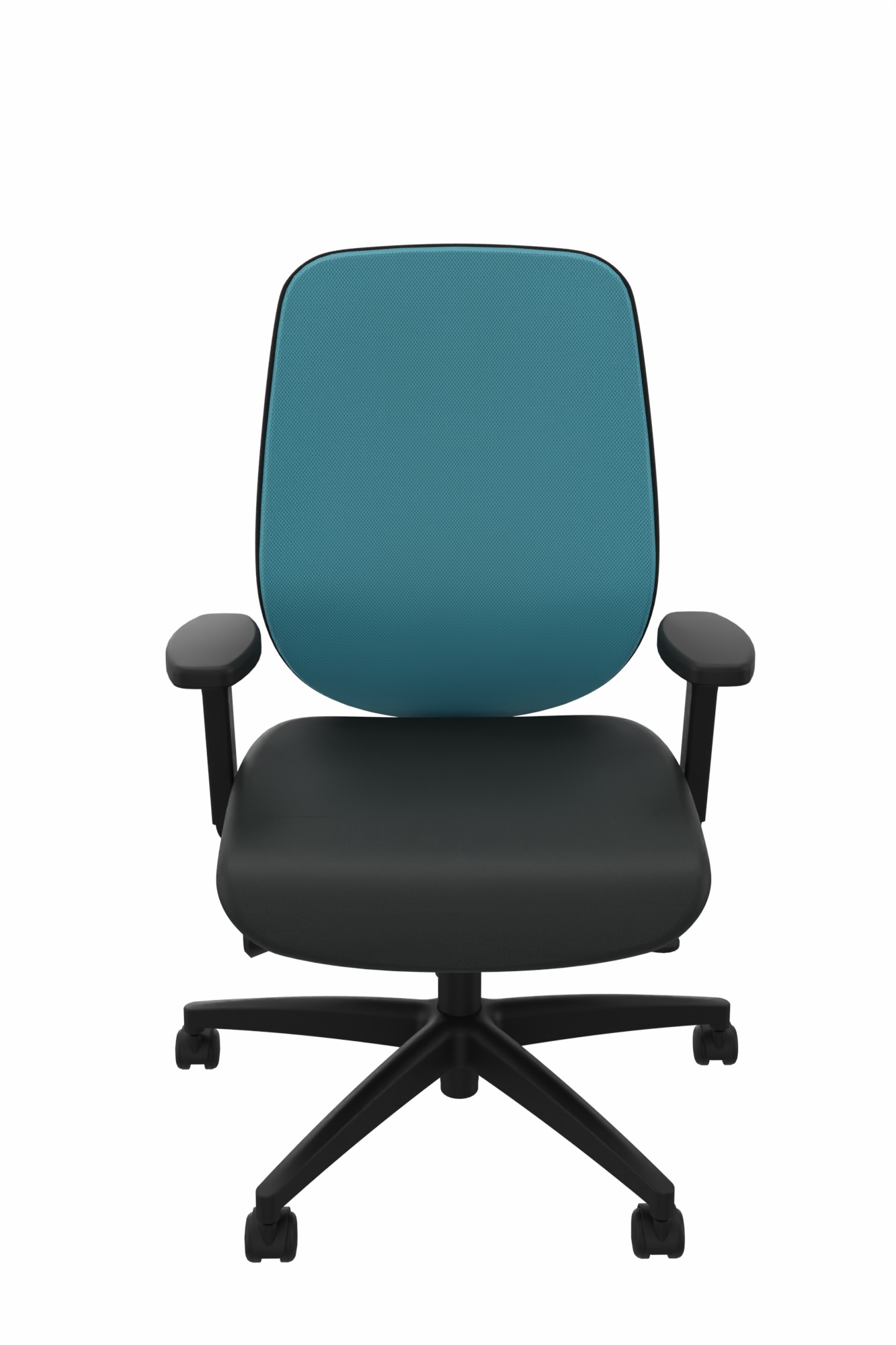 Synchrondrehstuhl-Giro353N-schwarz-hellblau-bmsofort-2 Synchrondrehstuhl Giro 353 N