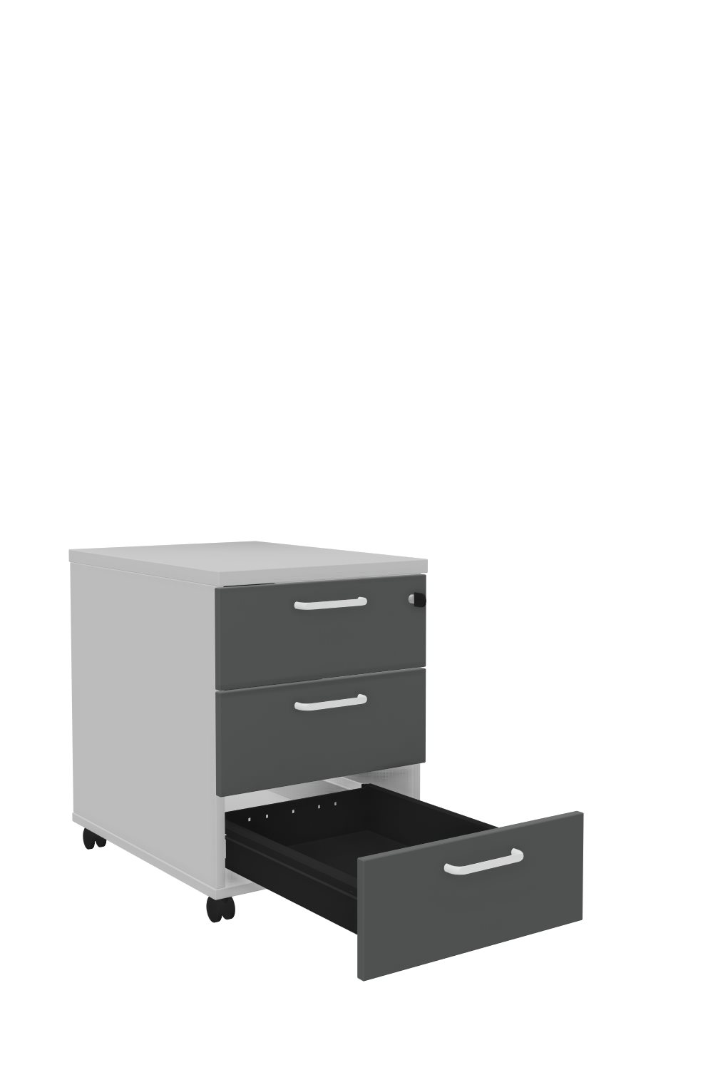 Tarragona Rollcontainer mit Schubkästen