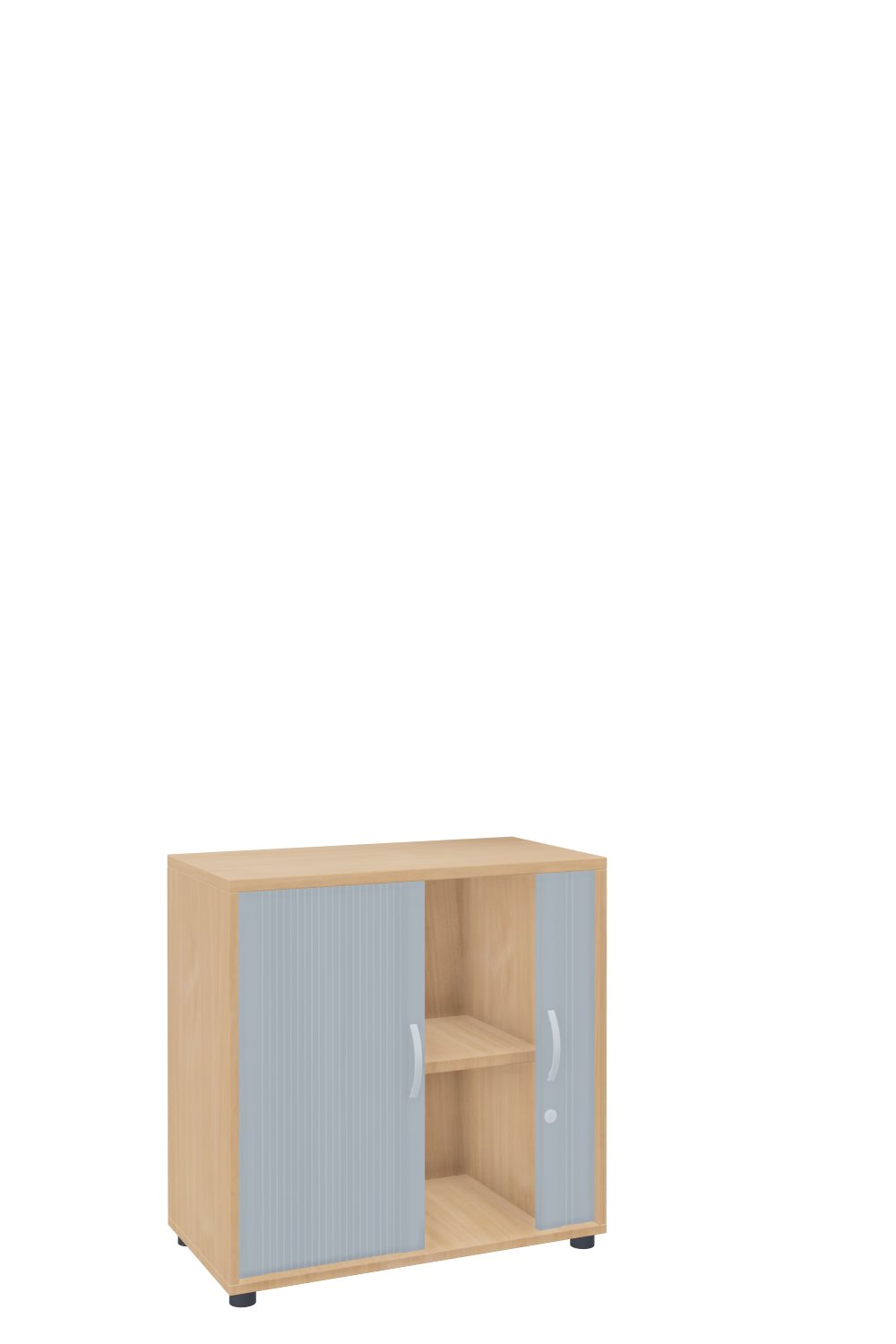 Querrolladenschrank-2-OH-Imola-Buche-Silber-bmsofort-2 Imola Rollladenschrank